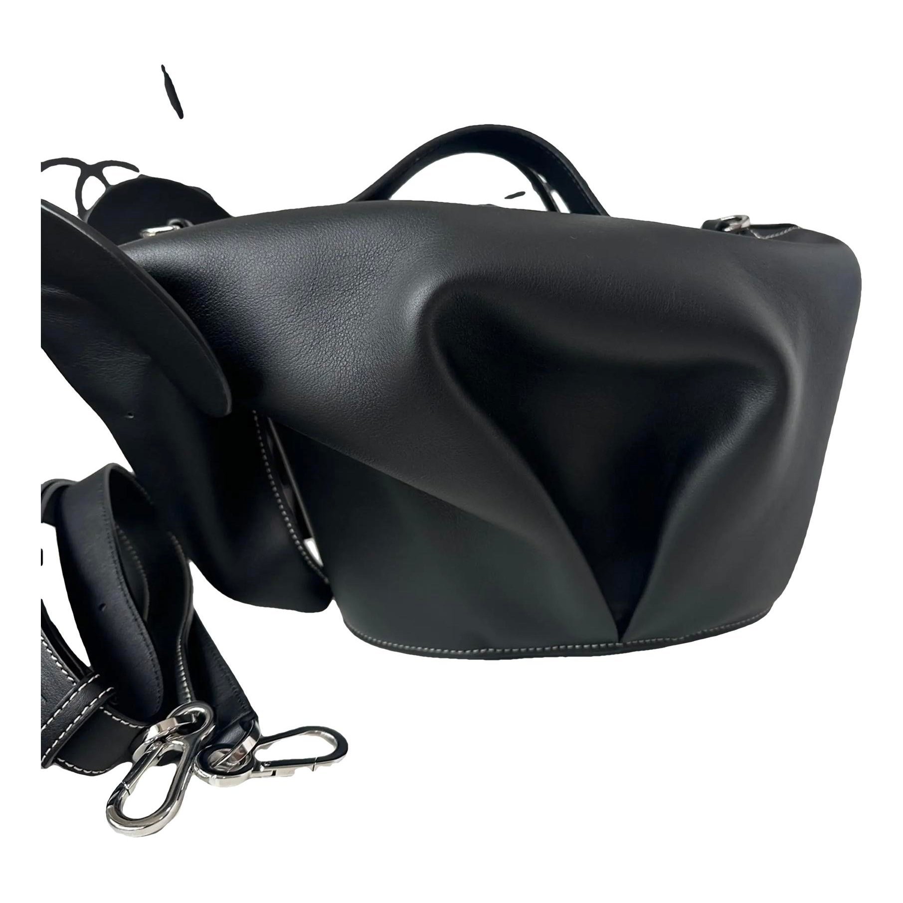 Animals leather handbag