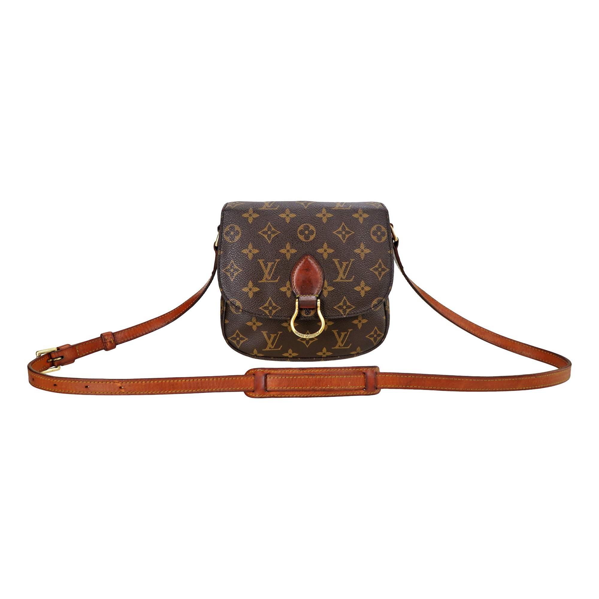 Saint Cloud vintage leather crossbody bag