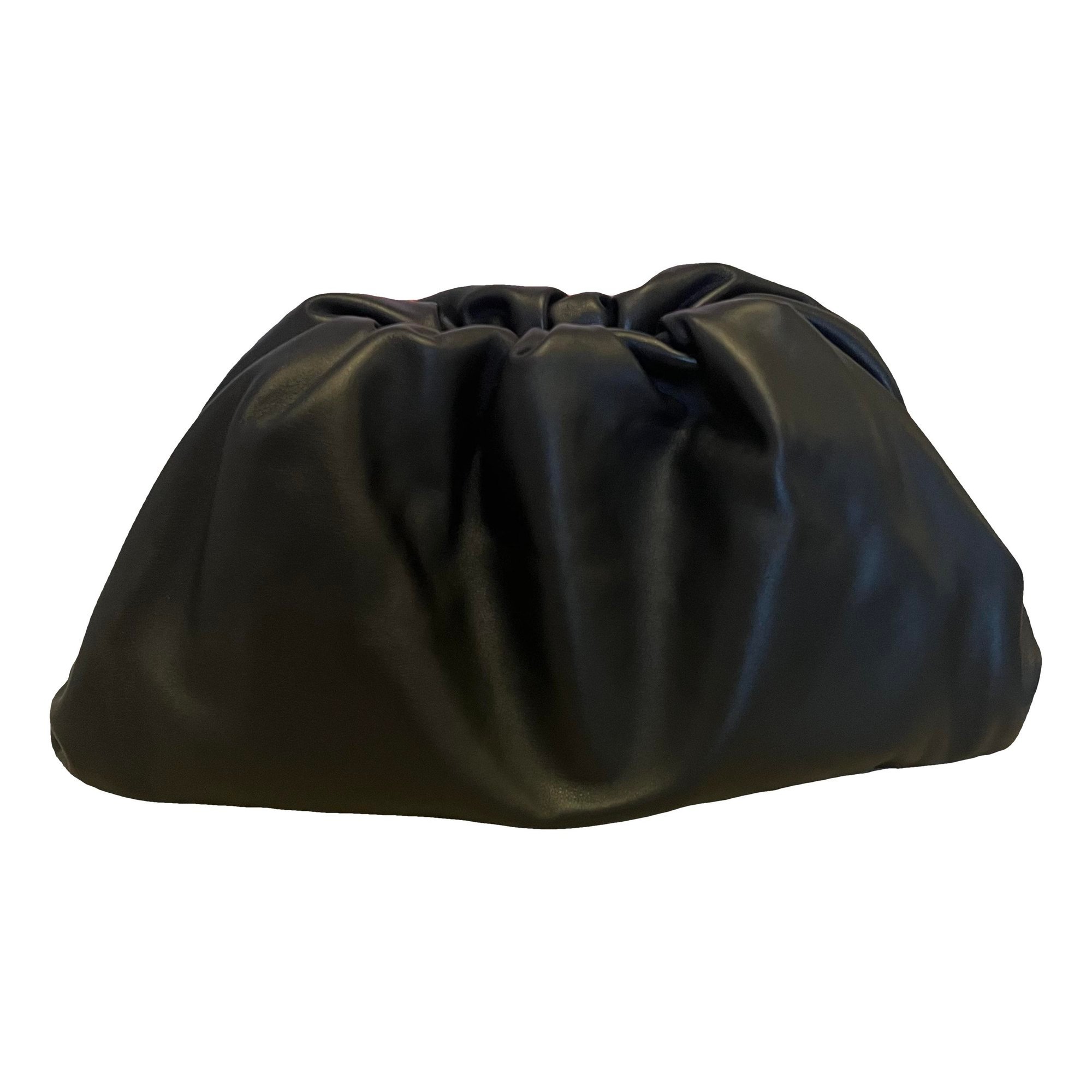 Pouch leather handbag