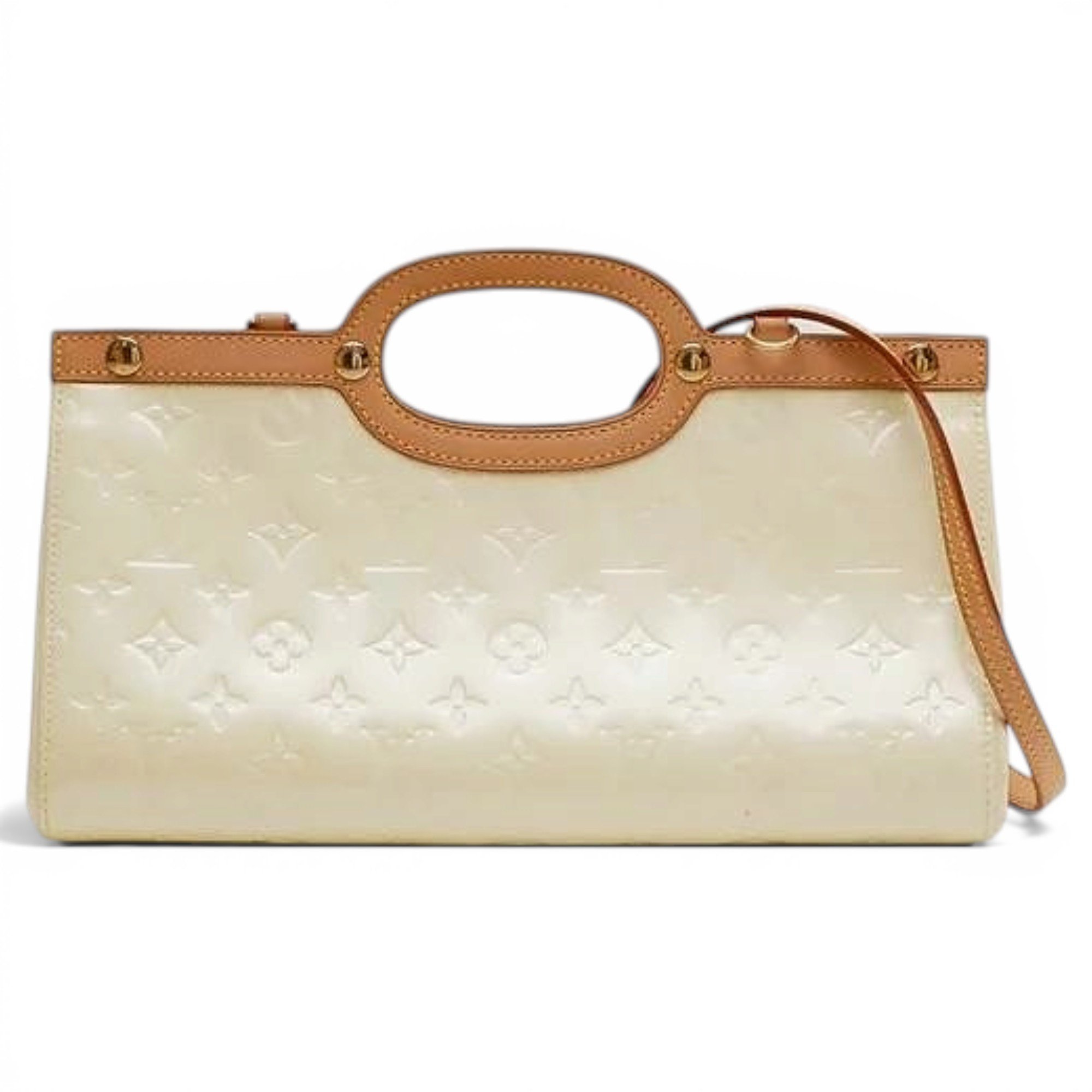 Roxbury patent leather handbag