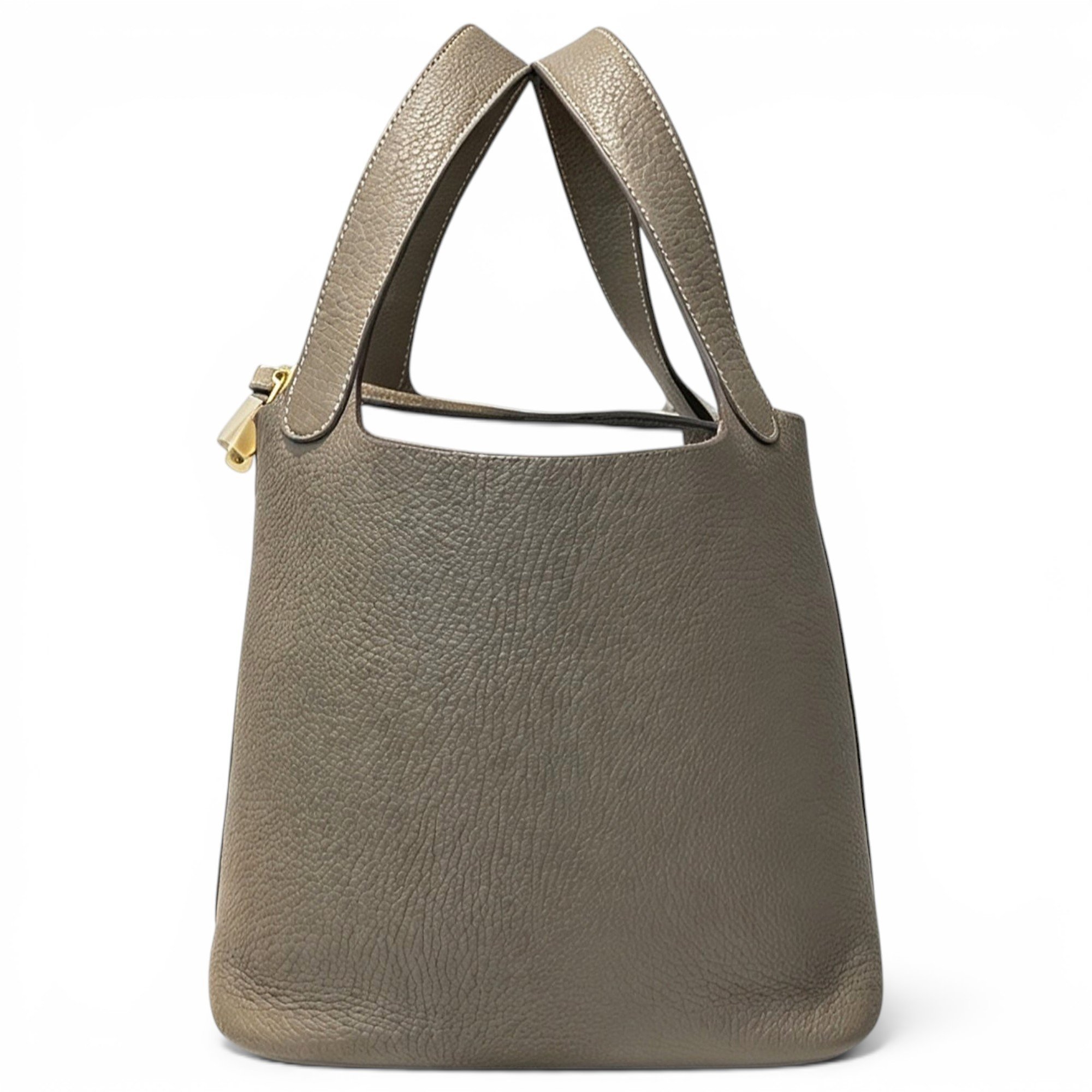 Picotin leather handbag