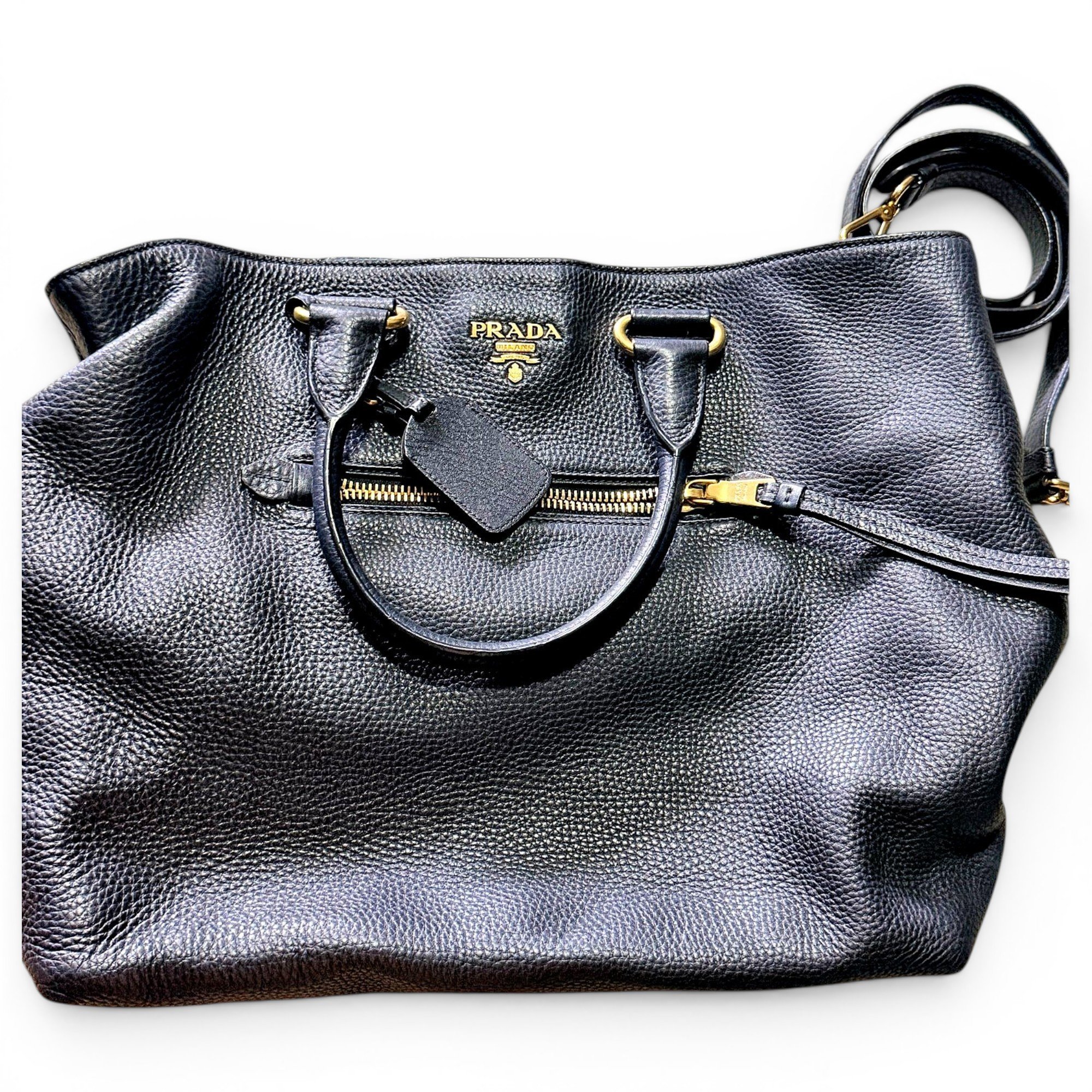 Galleria leather handbag