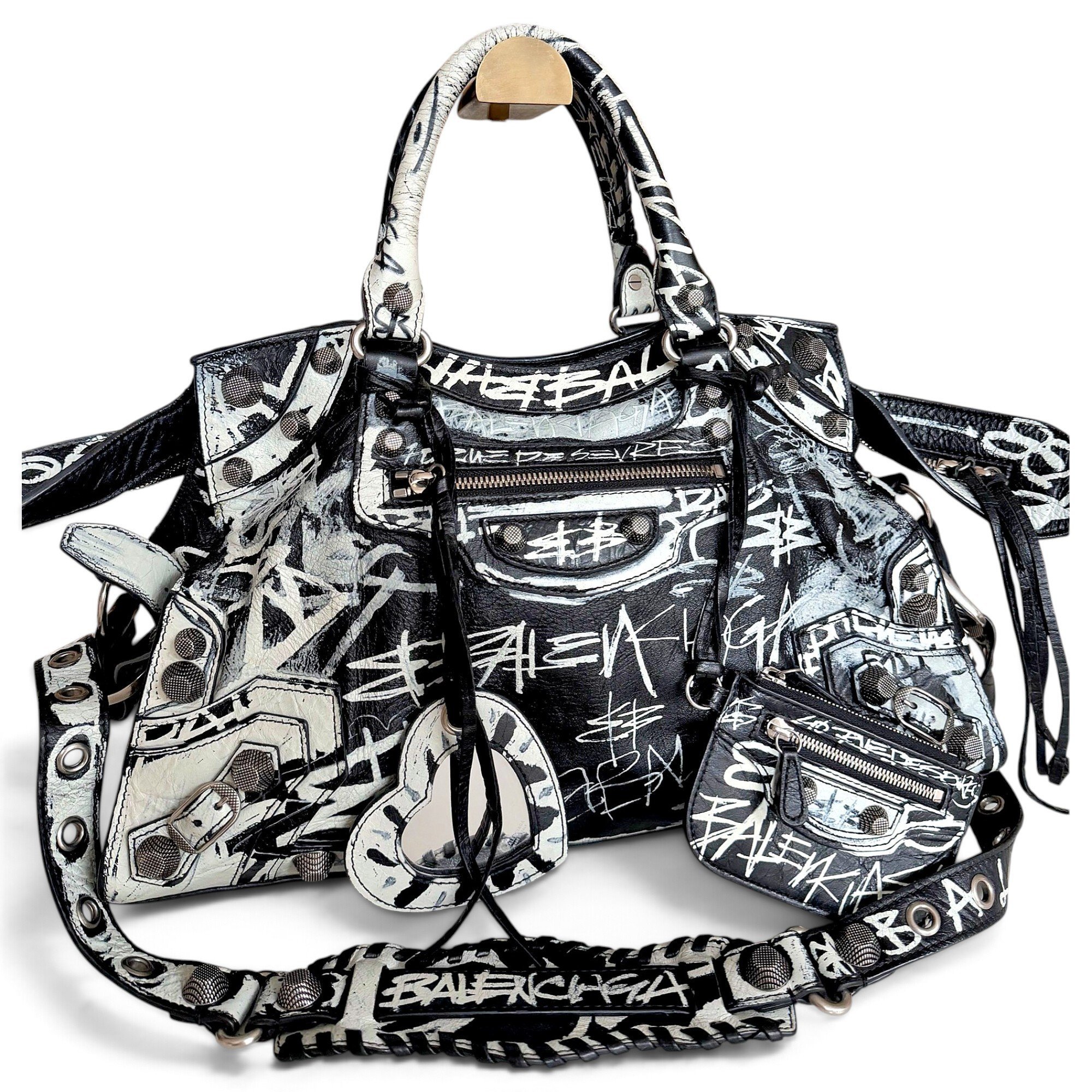 Neo Cagole City leather handbag