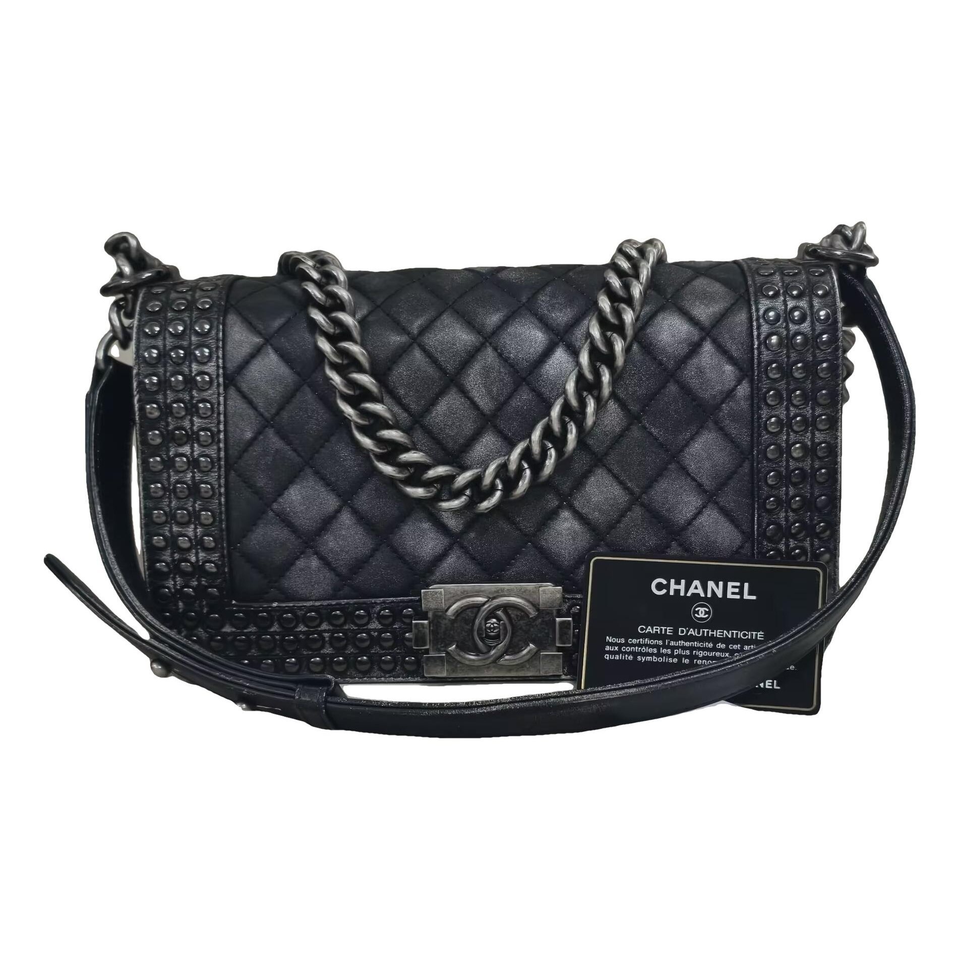 Boy leather handbag