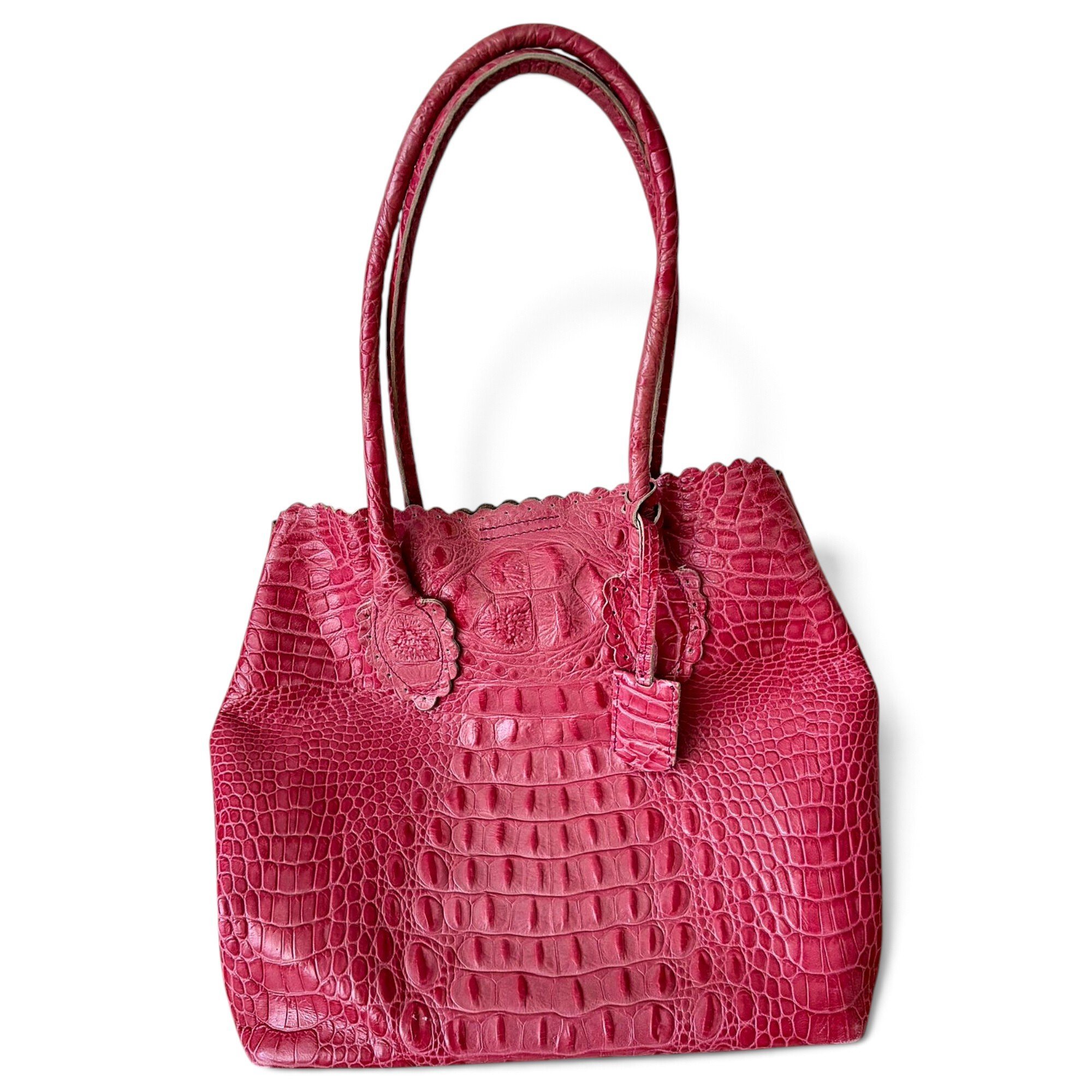 Leather handbag