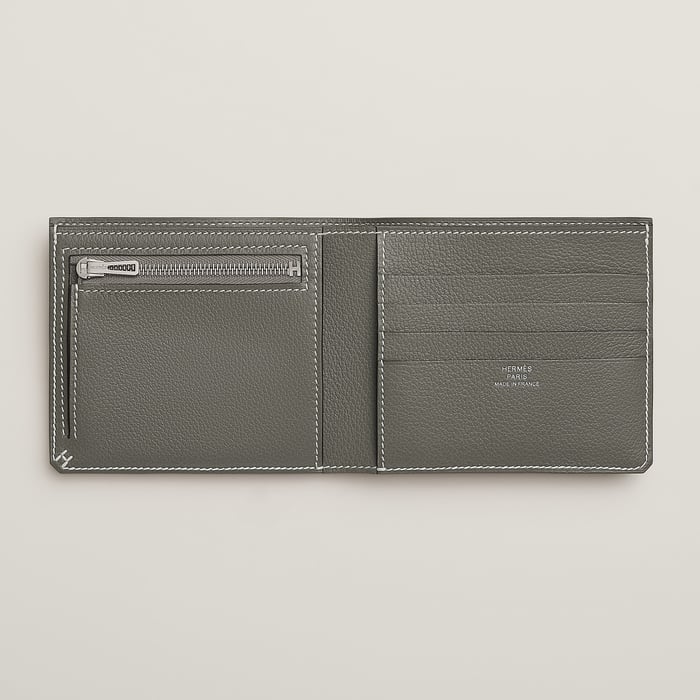 Gris Meyer H Sellier Compact Wallet