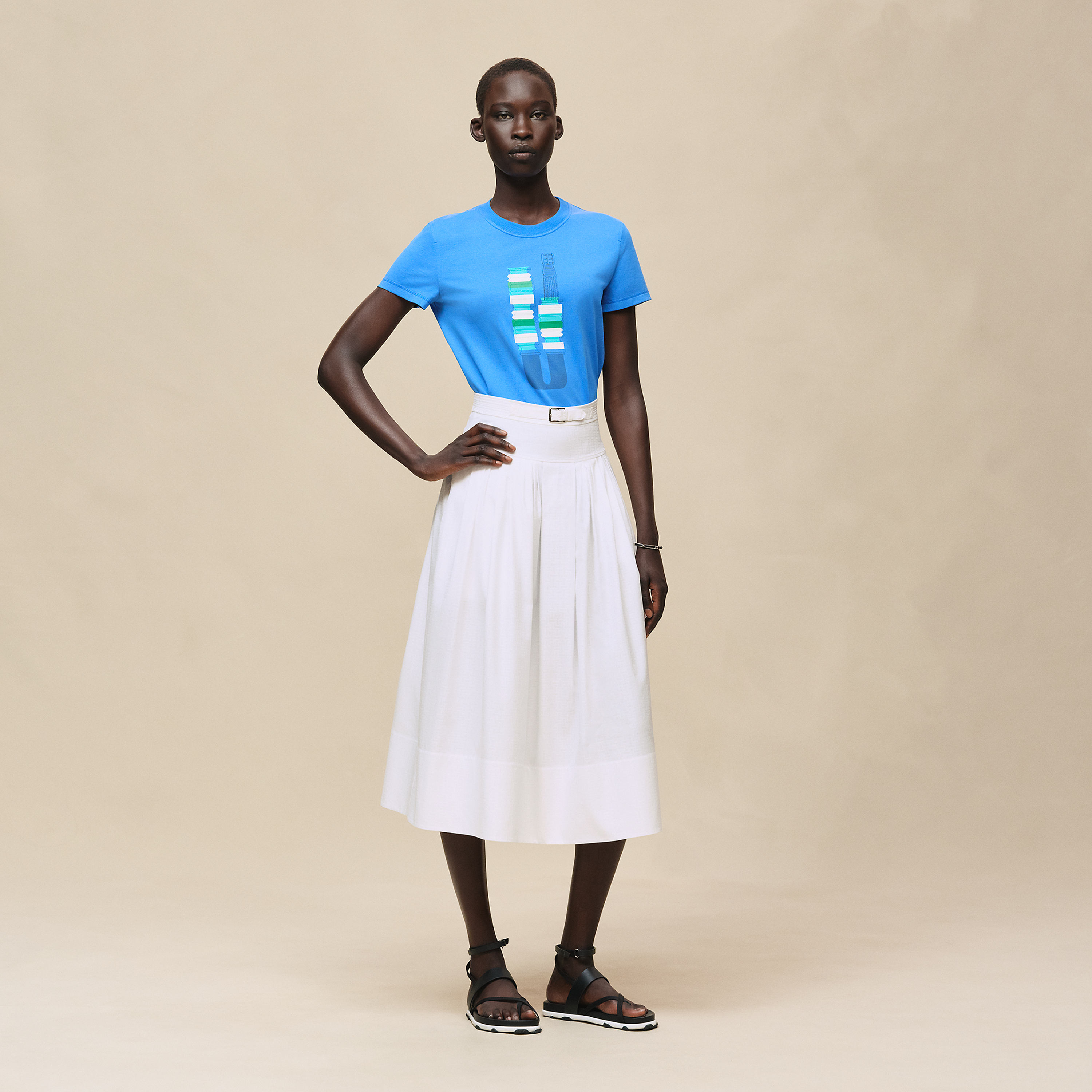 T-shirt droit cartouche