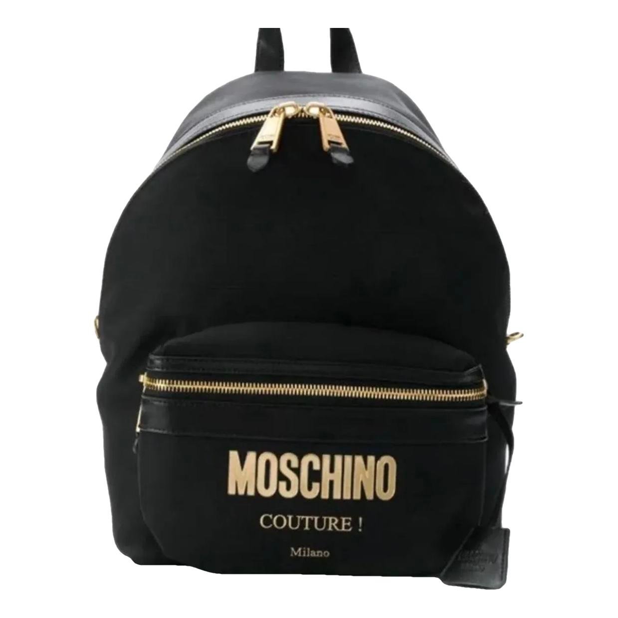 Moschino Patent leather backpack