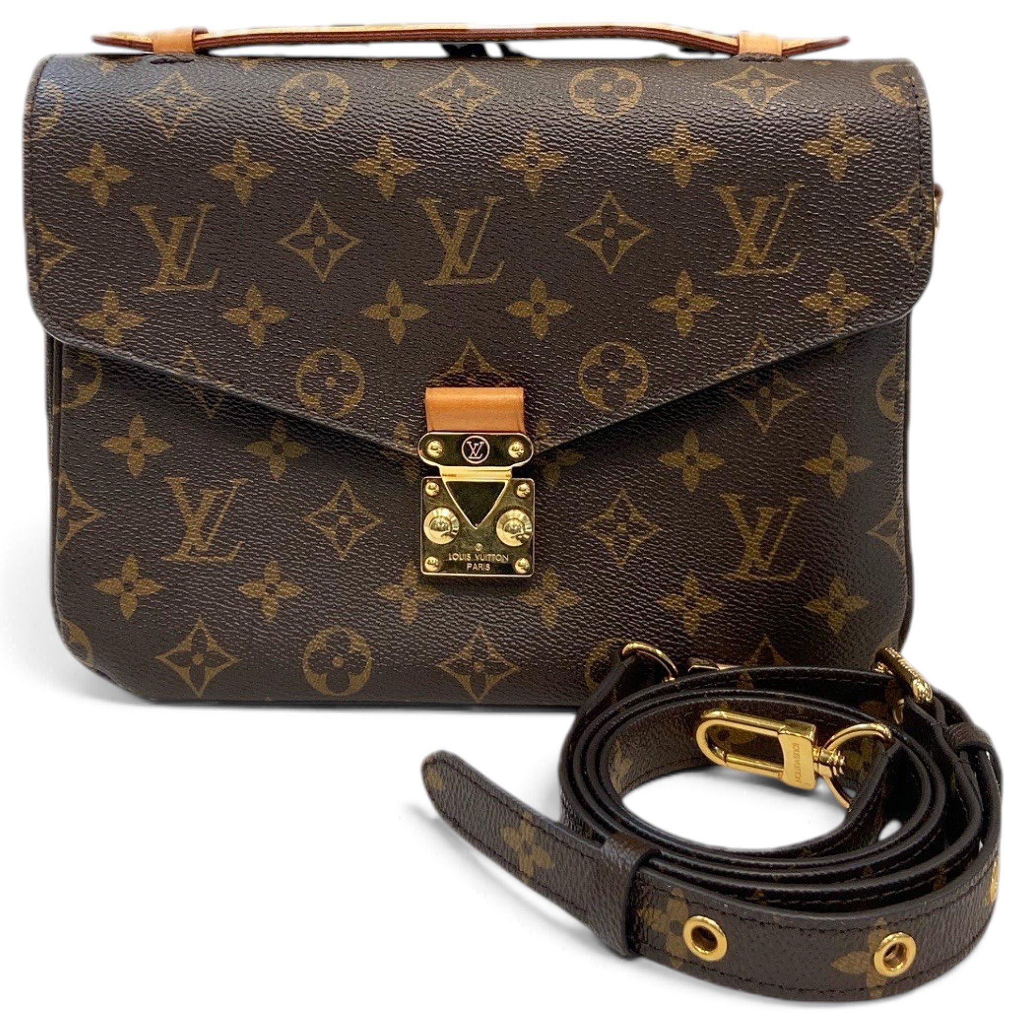 Metis leather handbag