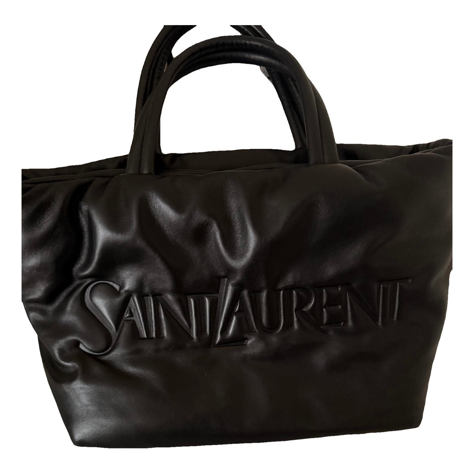 Leather tote