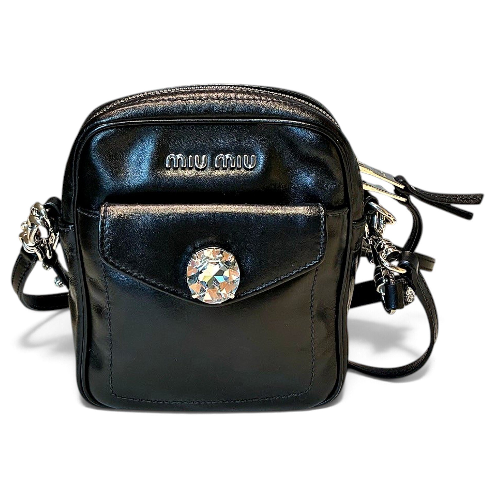 Leather crossbody bag