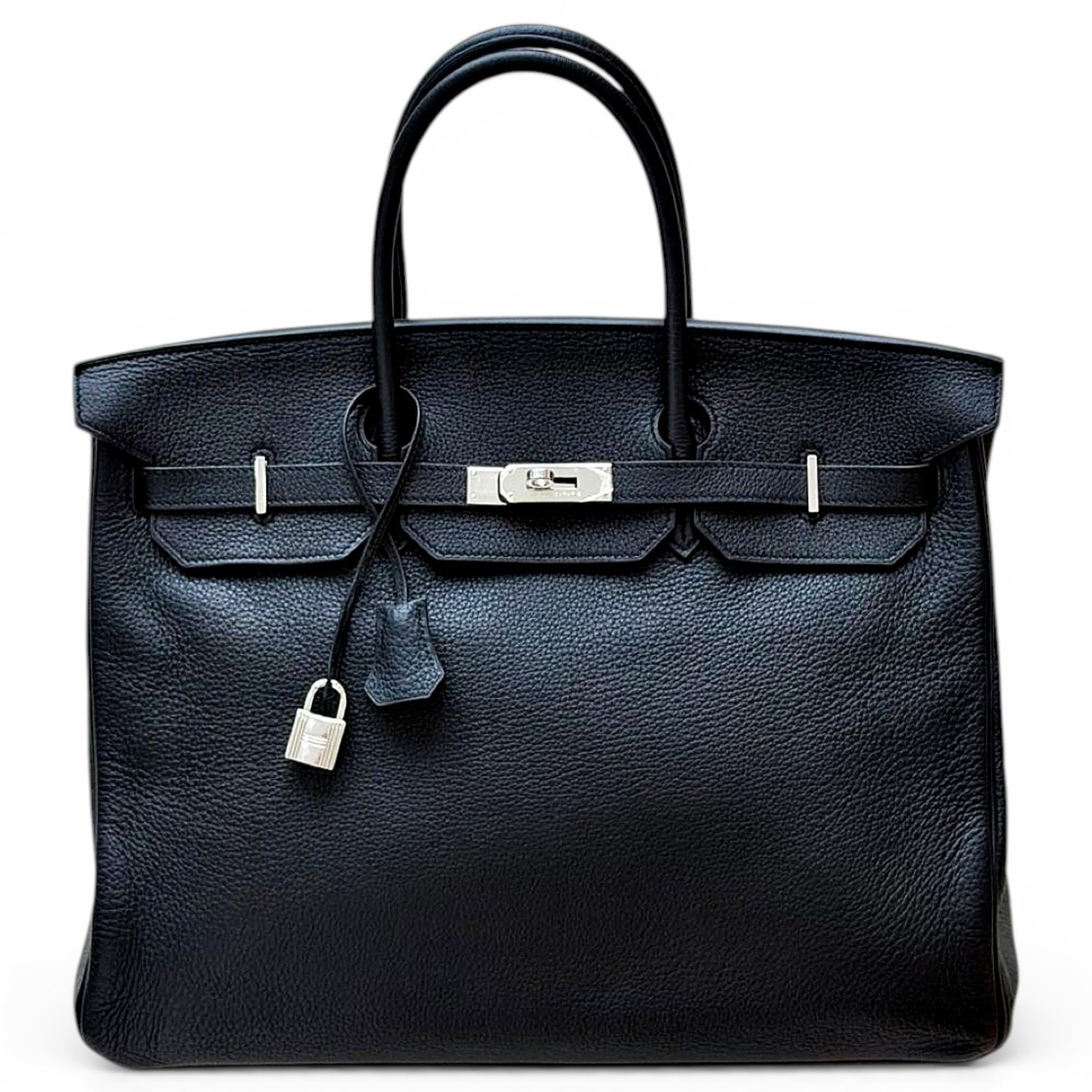 Birkin 40 leather handbag