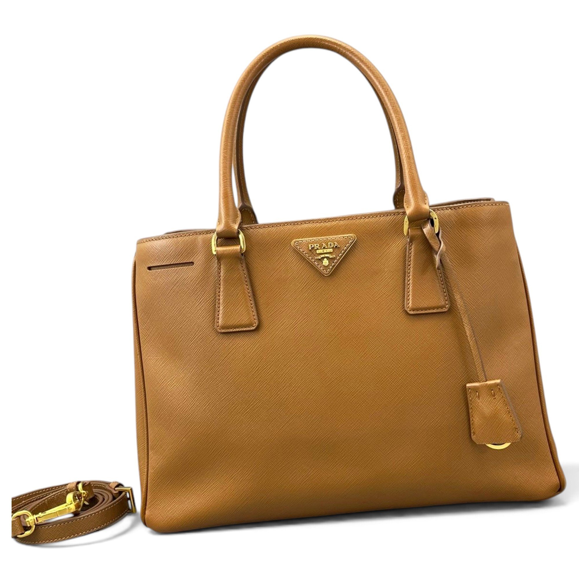 Galleria leather handbag