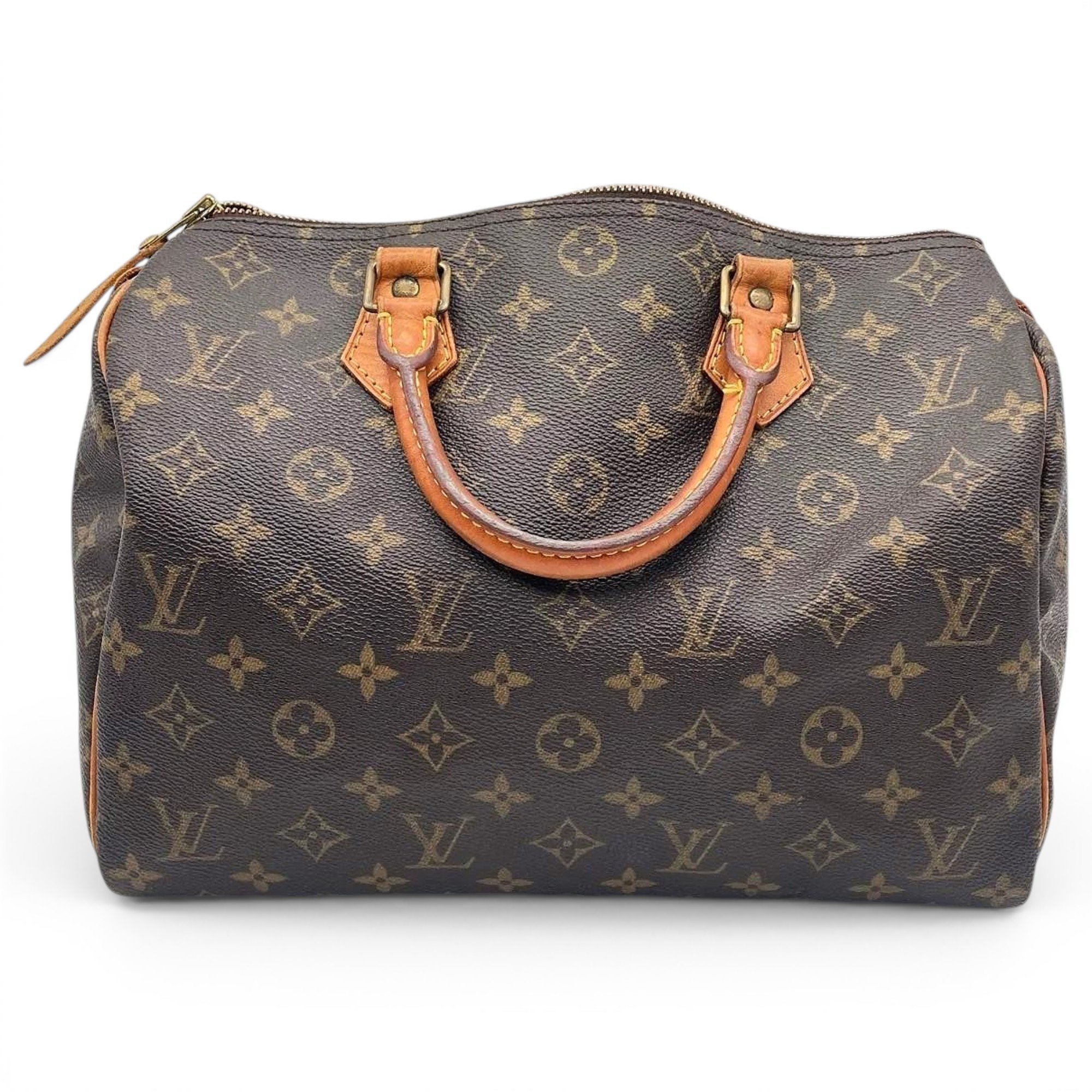 Leather bowling bag