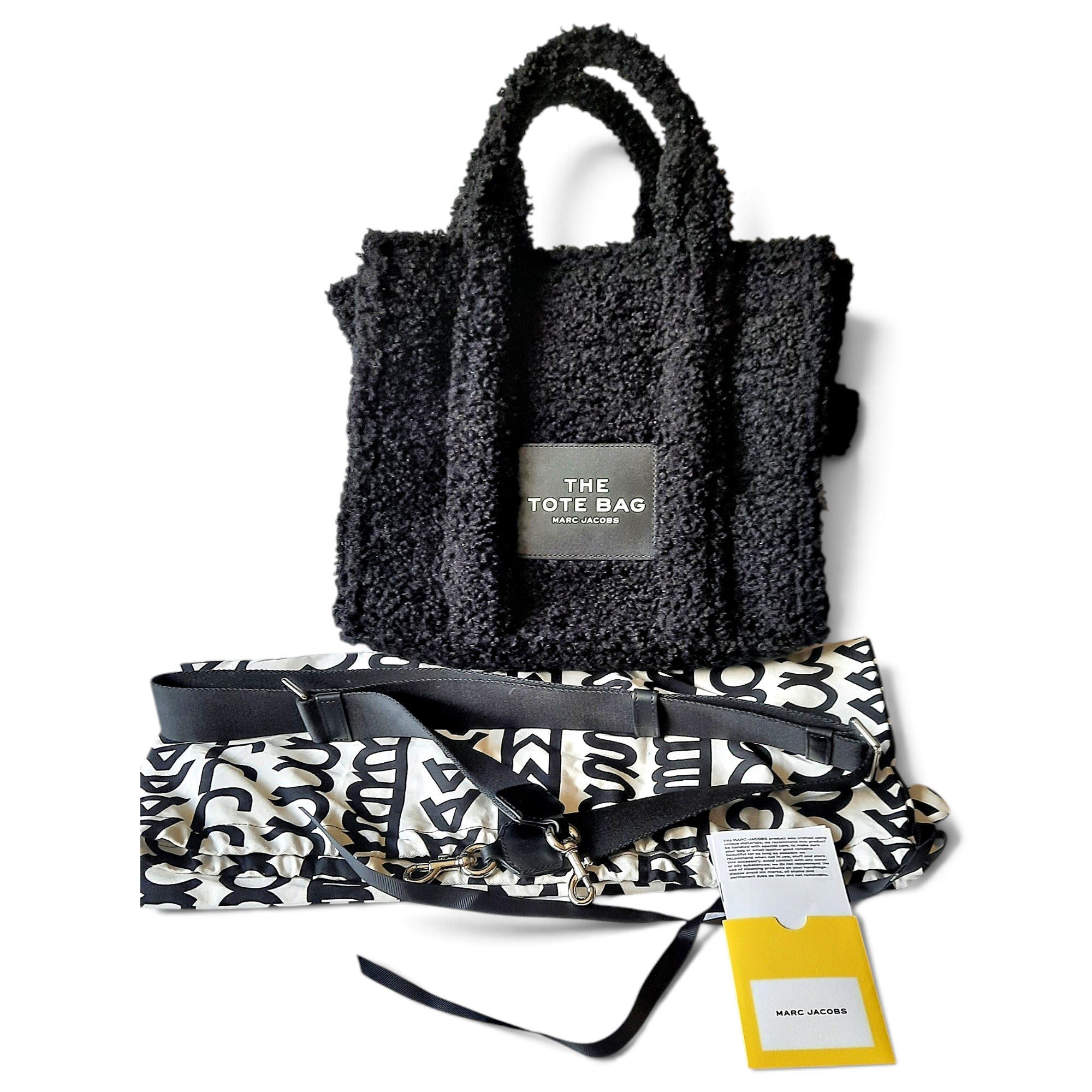 Faux fur tote