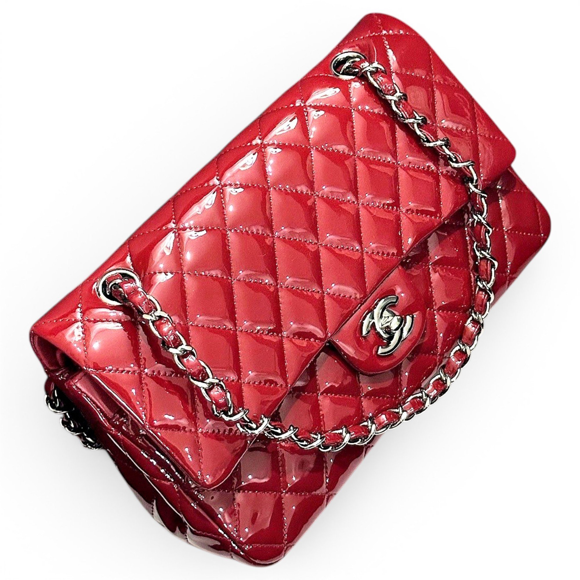 Timeless/Classique patent leather handbag
