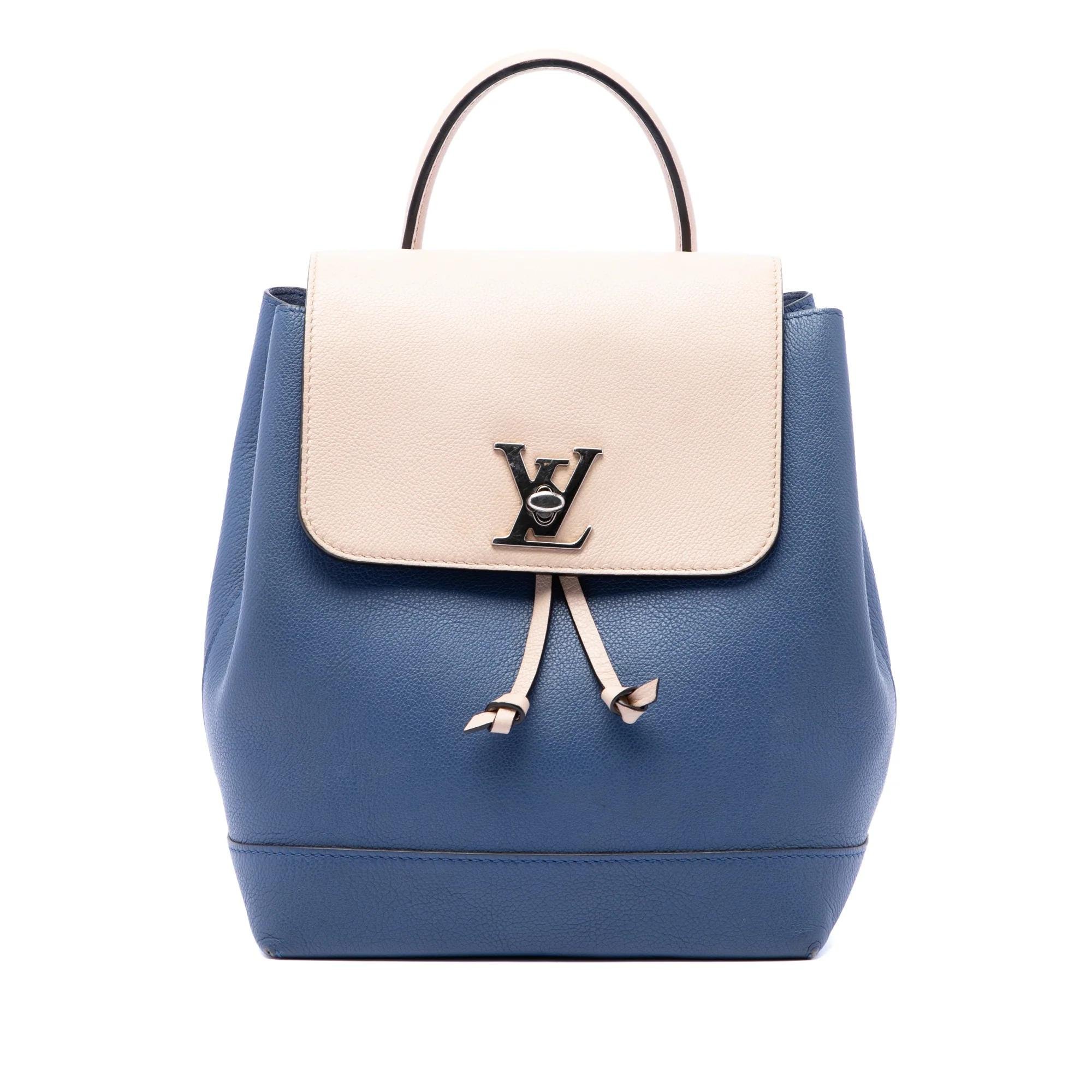 Lockme leather backpack