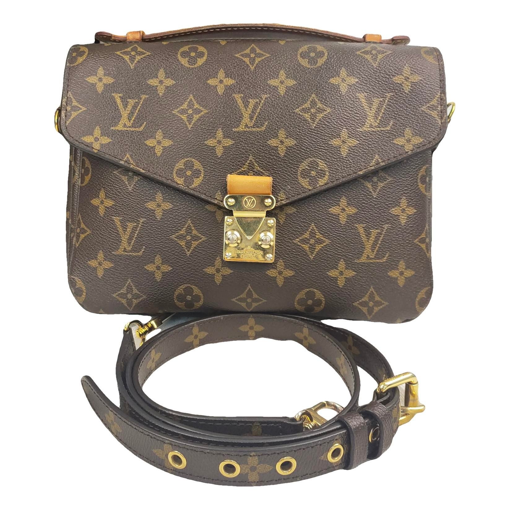 Metis leather handbag