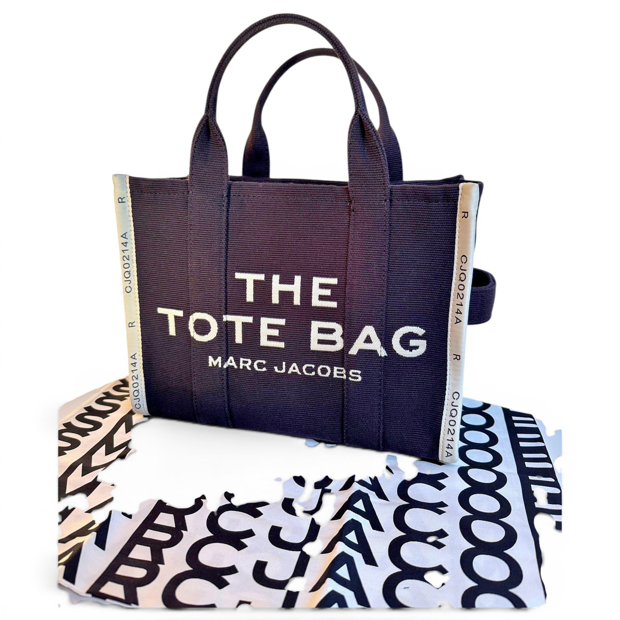The Tag Tote cloth handbag