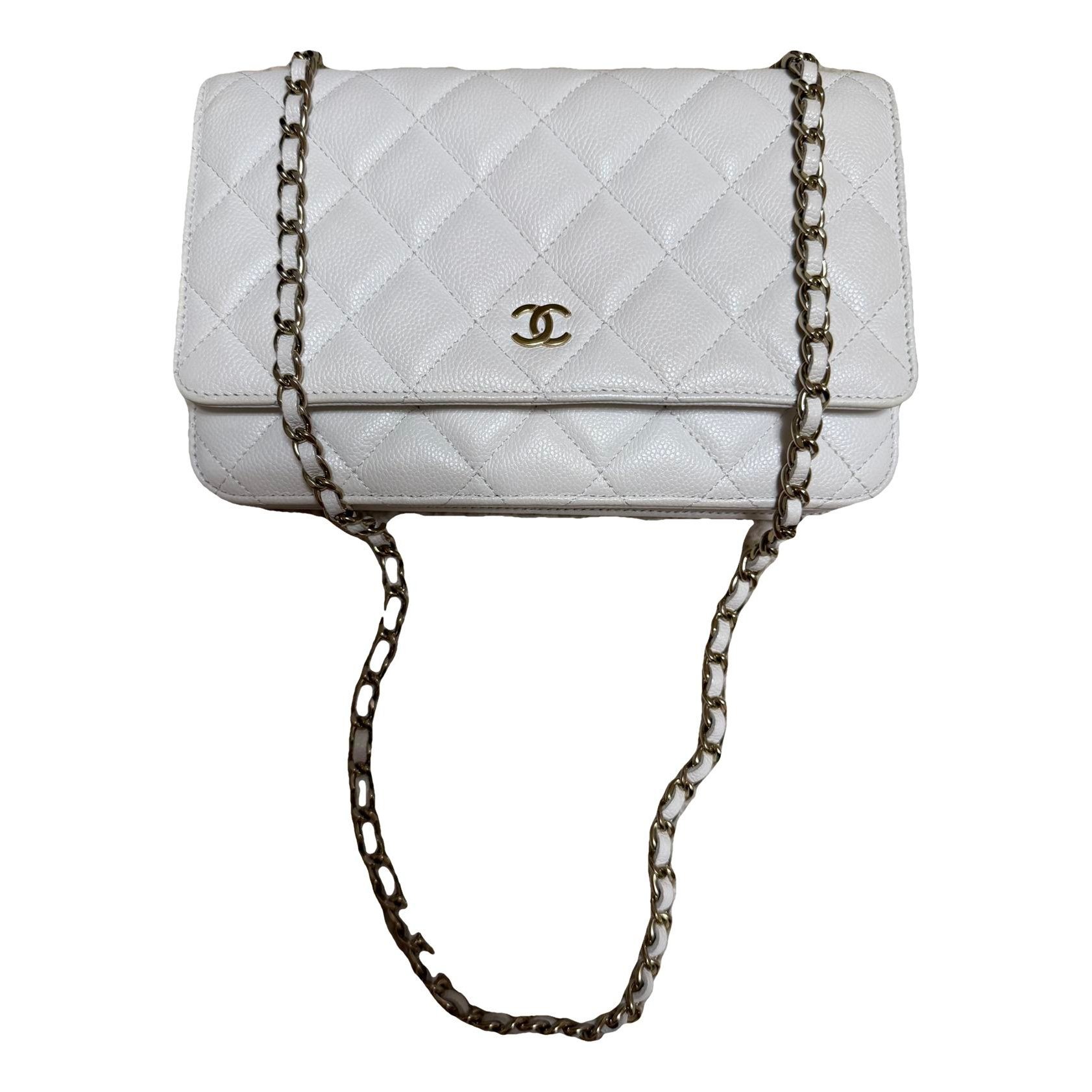 Wallet On Chain Timeless/Classique leather crossbody bag