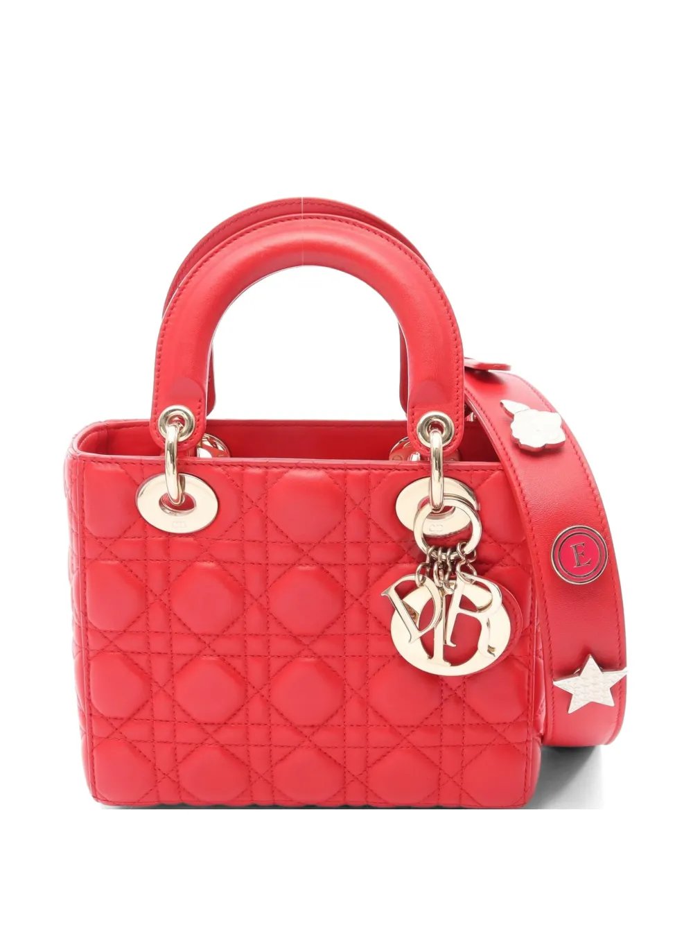 2010s Lady Dior My ABCDior Cannage shoulder bag
