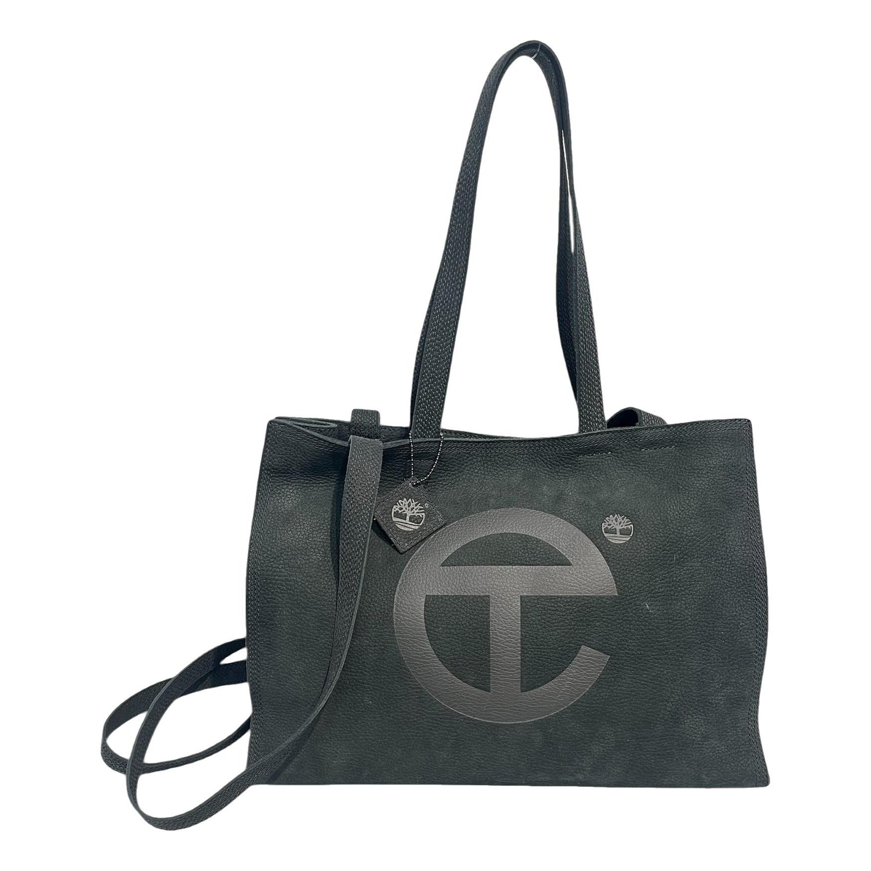 Leather tote