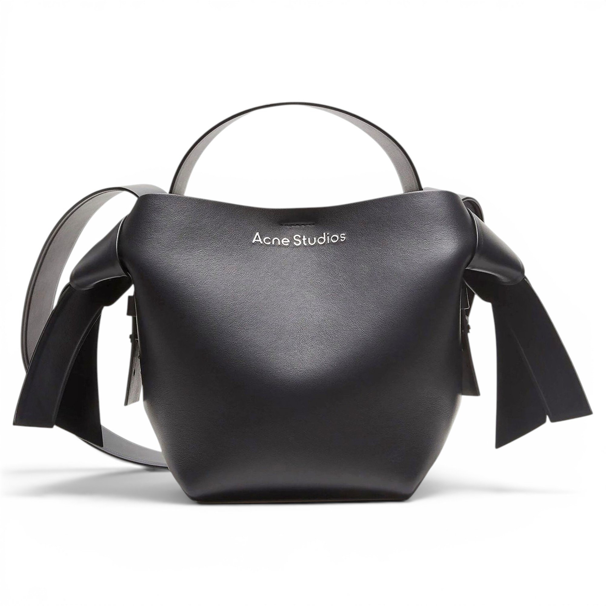 Musubi leather handbag