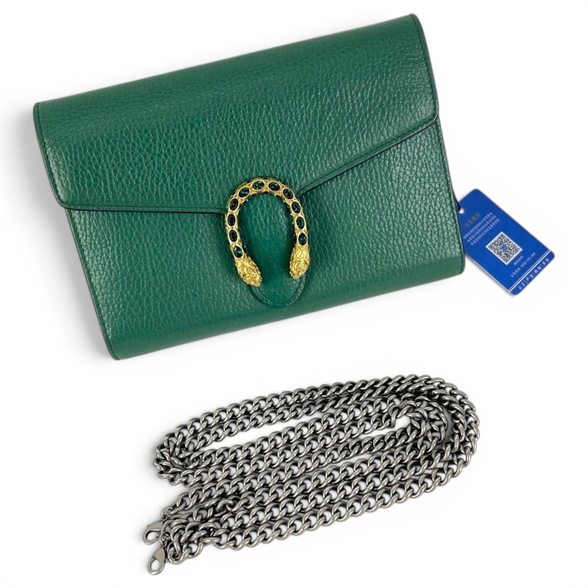Dionysus Chain Wallet leather handbag