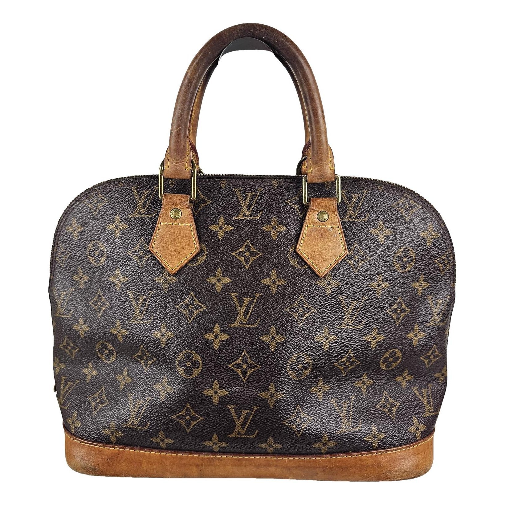 Alma leather handbag
