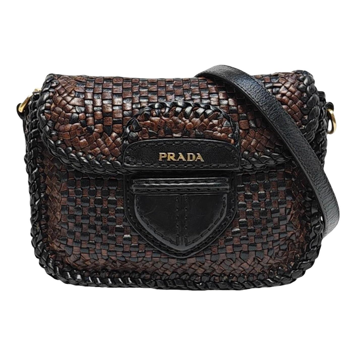 Moon leather handbag