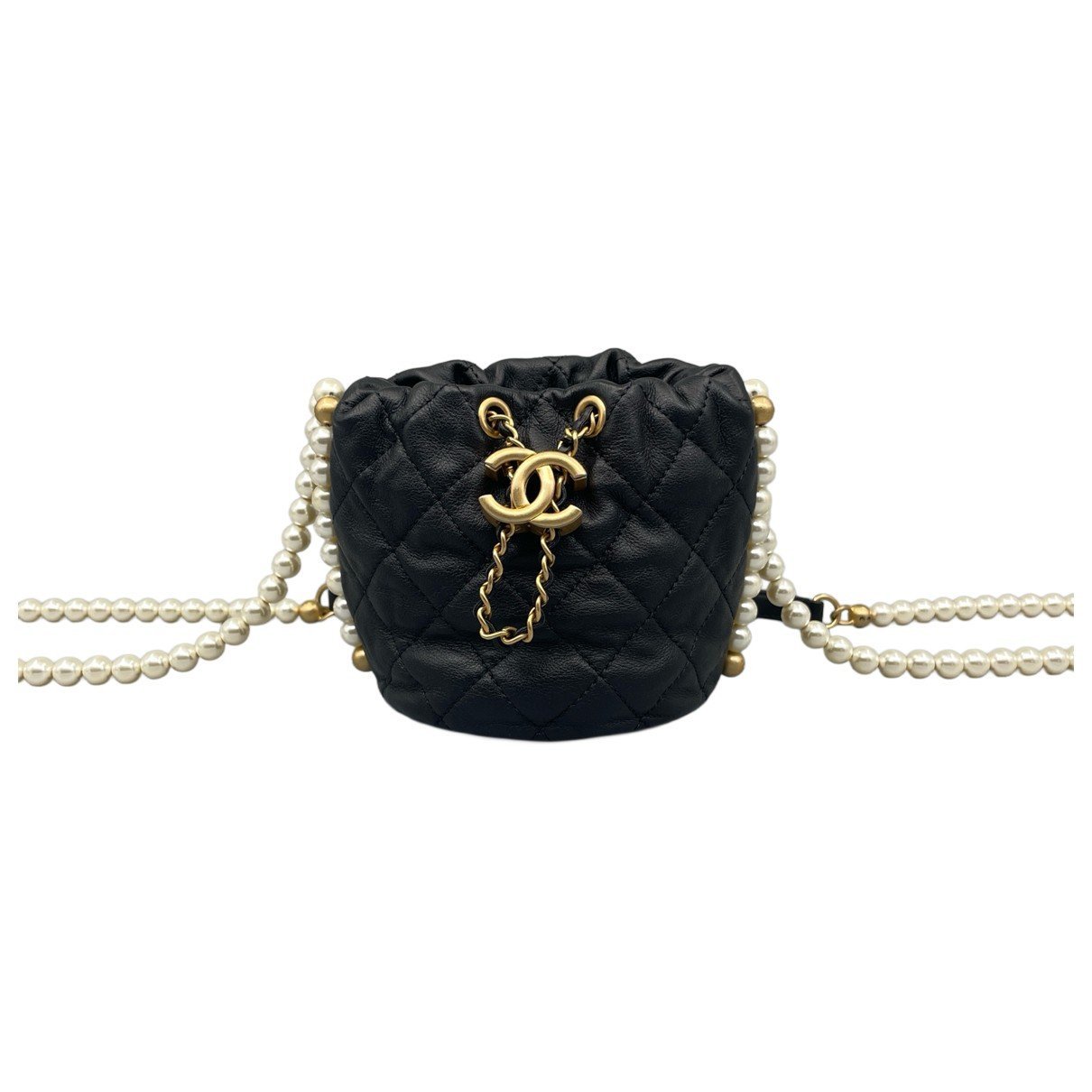 Gabrielle Bucket leather handbag