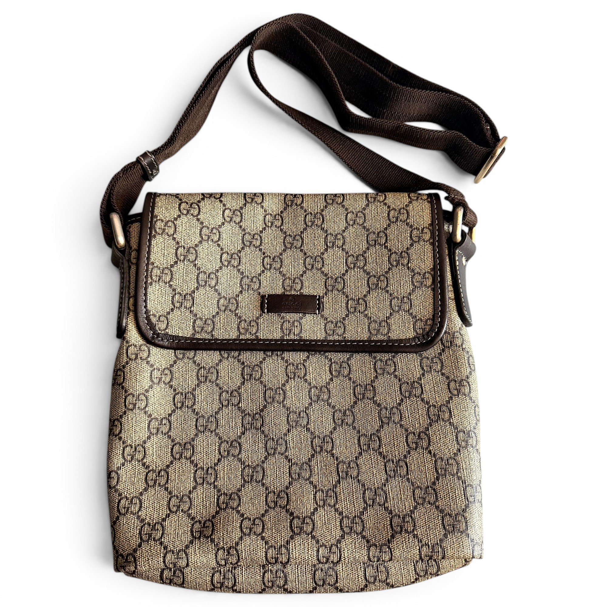 Leather crossbody bag