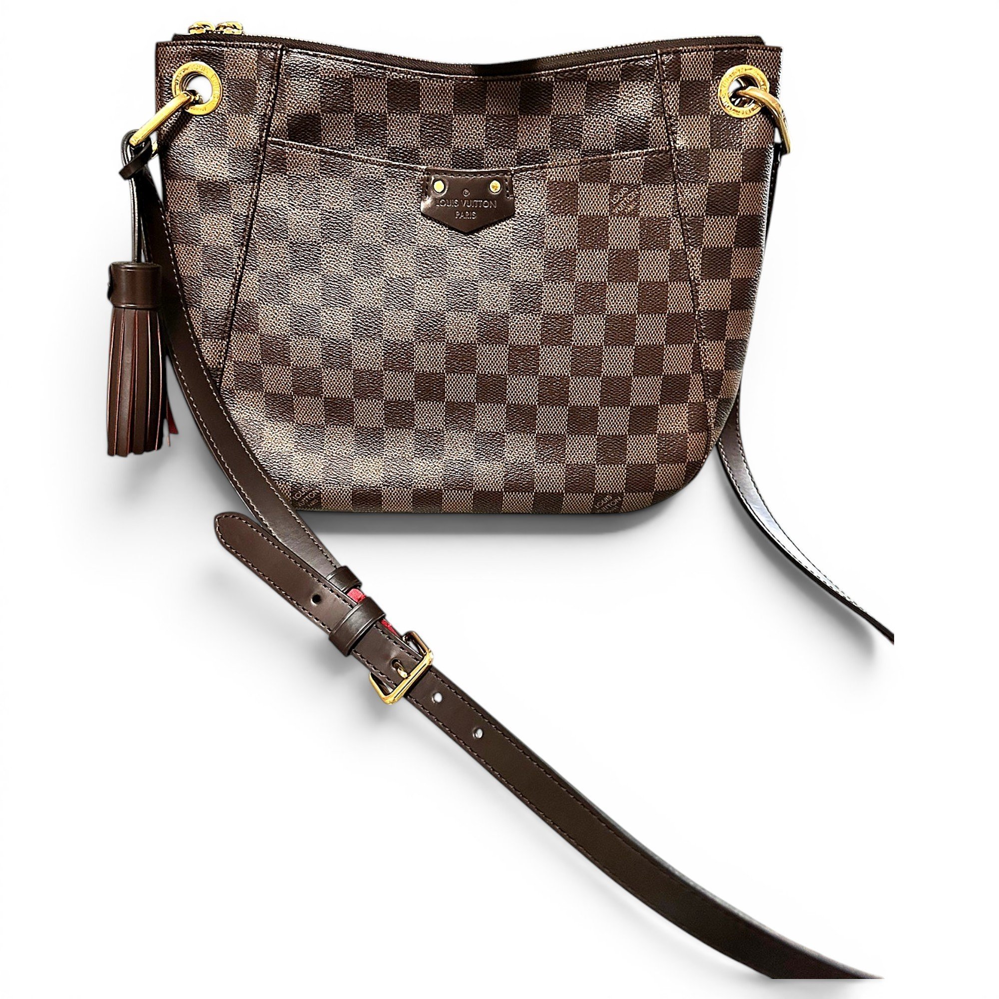 South Bank leather crossbody bag