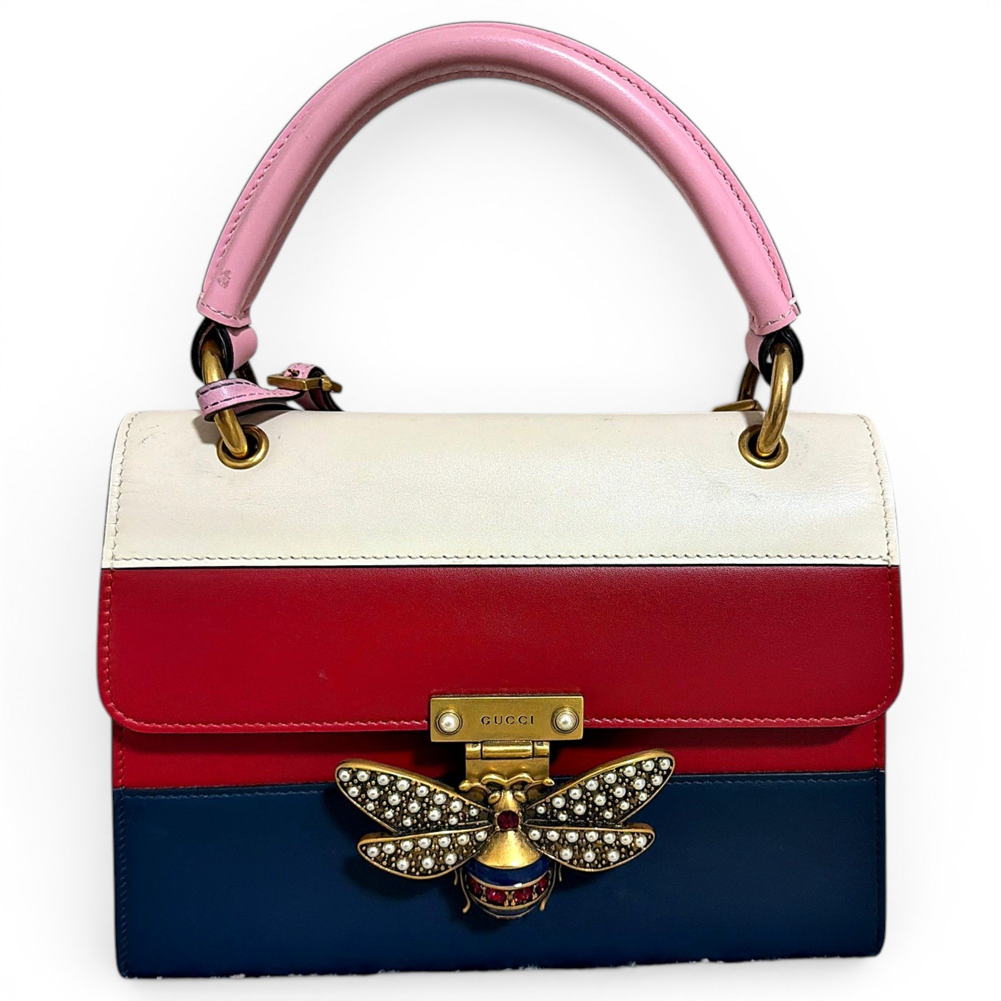 Queen Margaret leather handbag