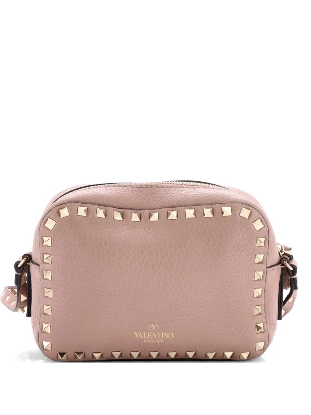 Rockstud Camera Leather crossbody bag