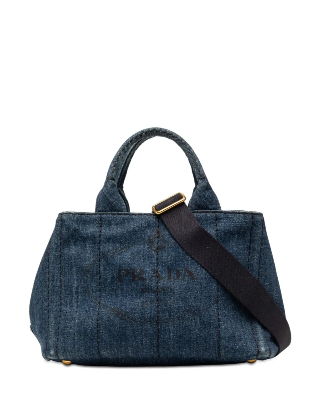 2013-2026 Small Denim Canapa Logo satchel