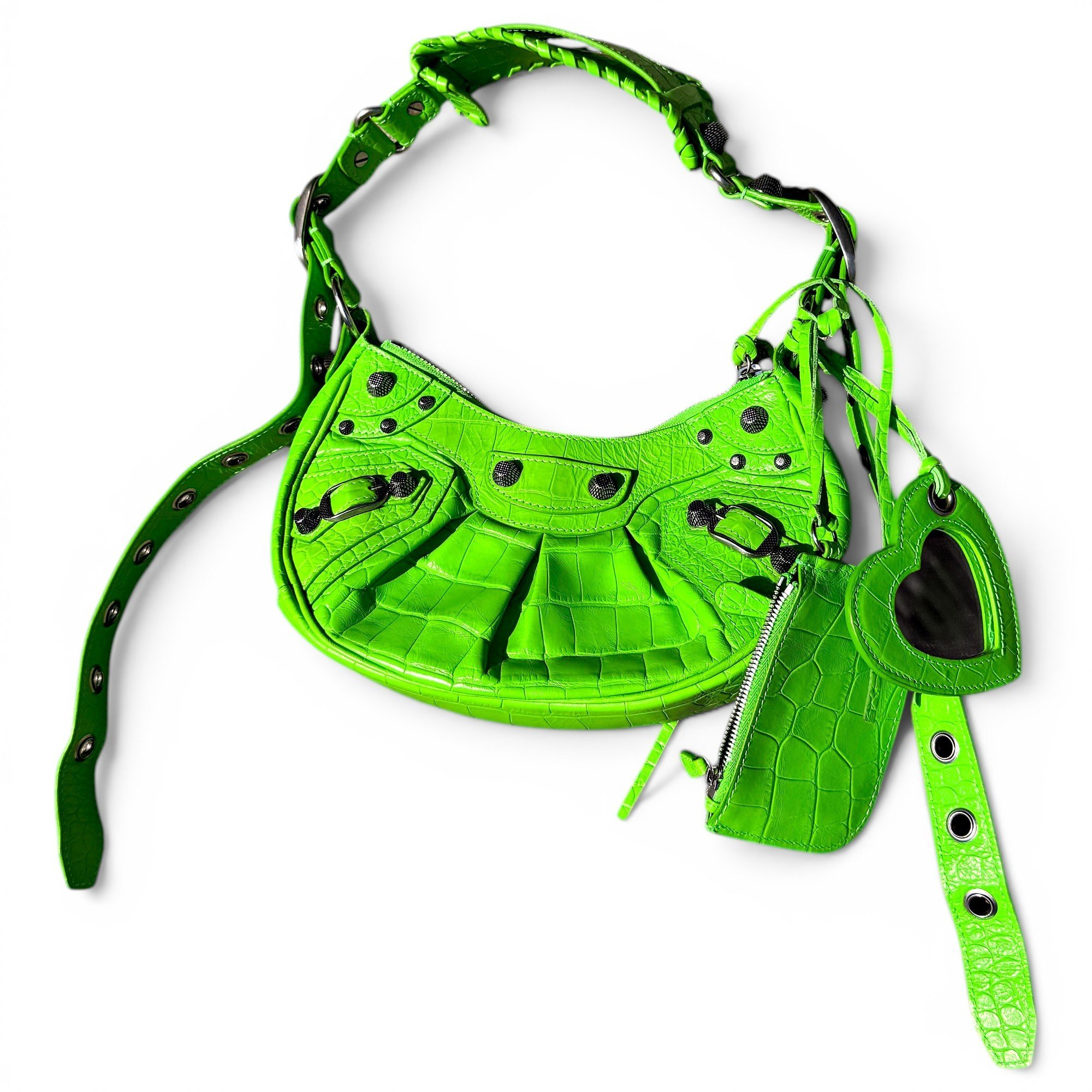 Le Cagole leather handbag
