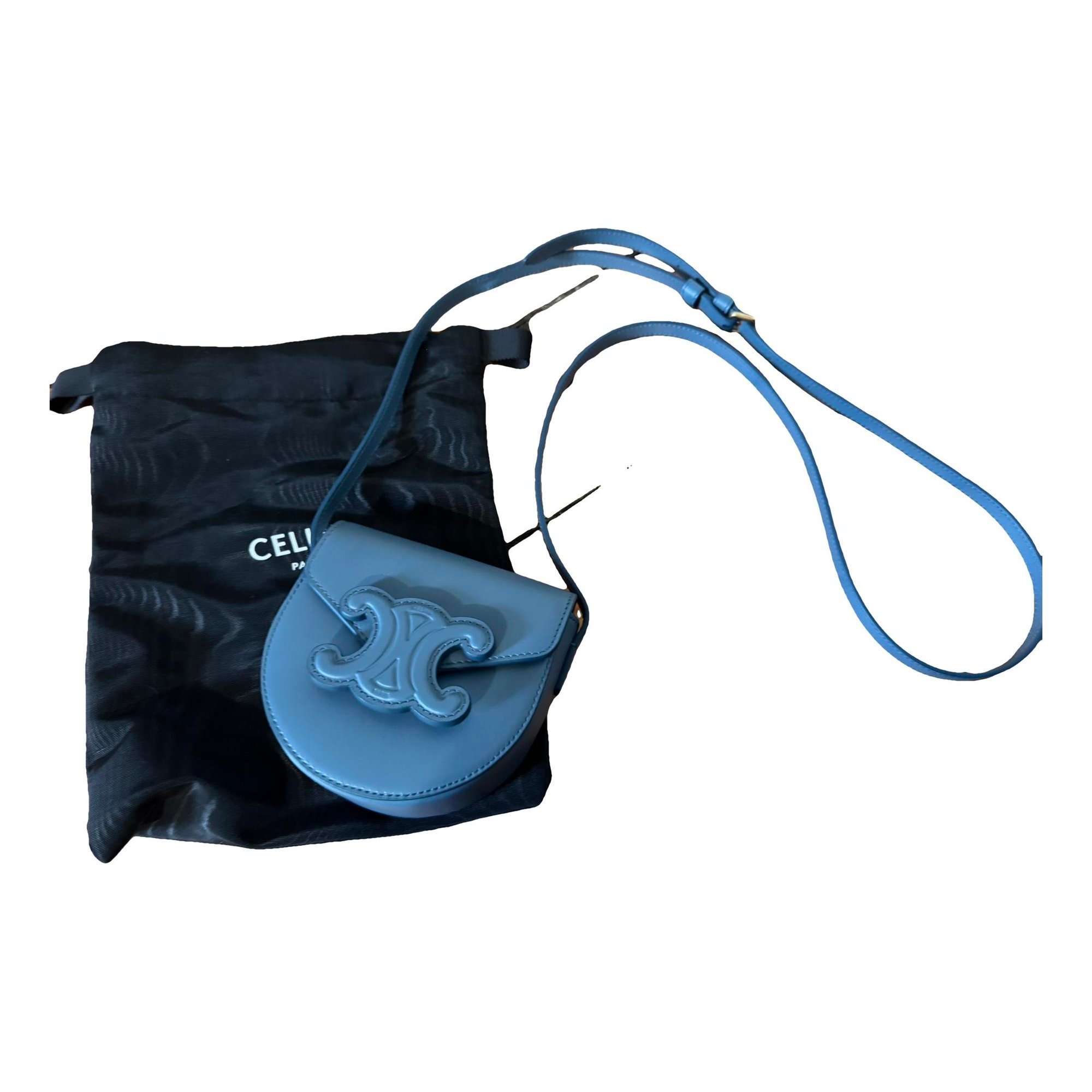 Triomphe leather handbag