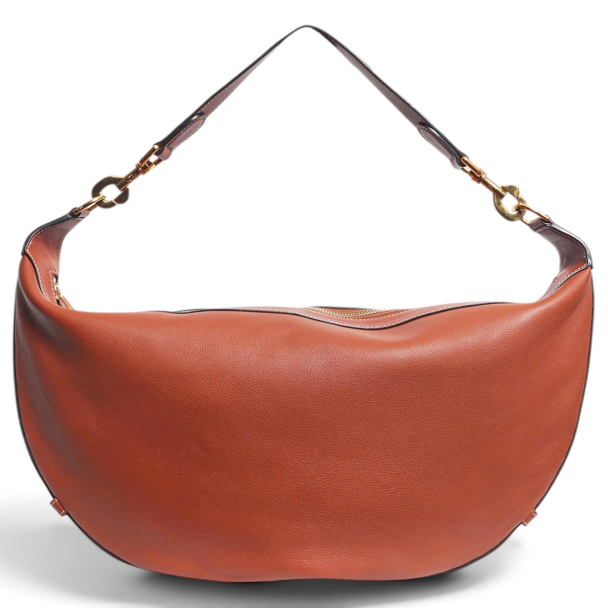 Hobo leather handbag