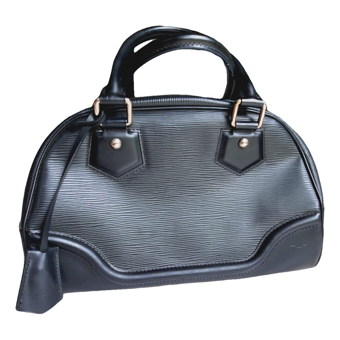 Montaigne Vintage leather bowling bag