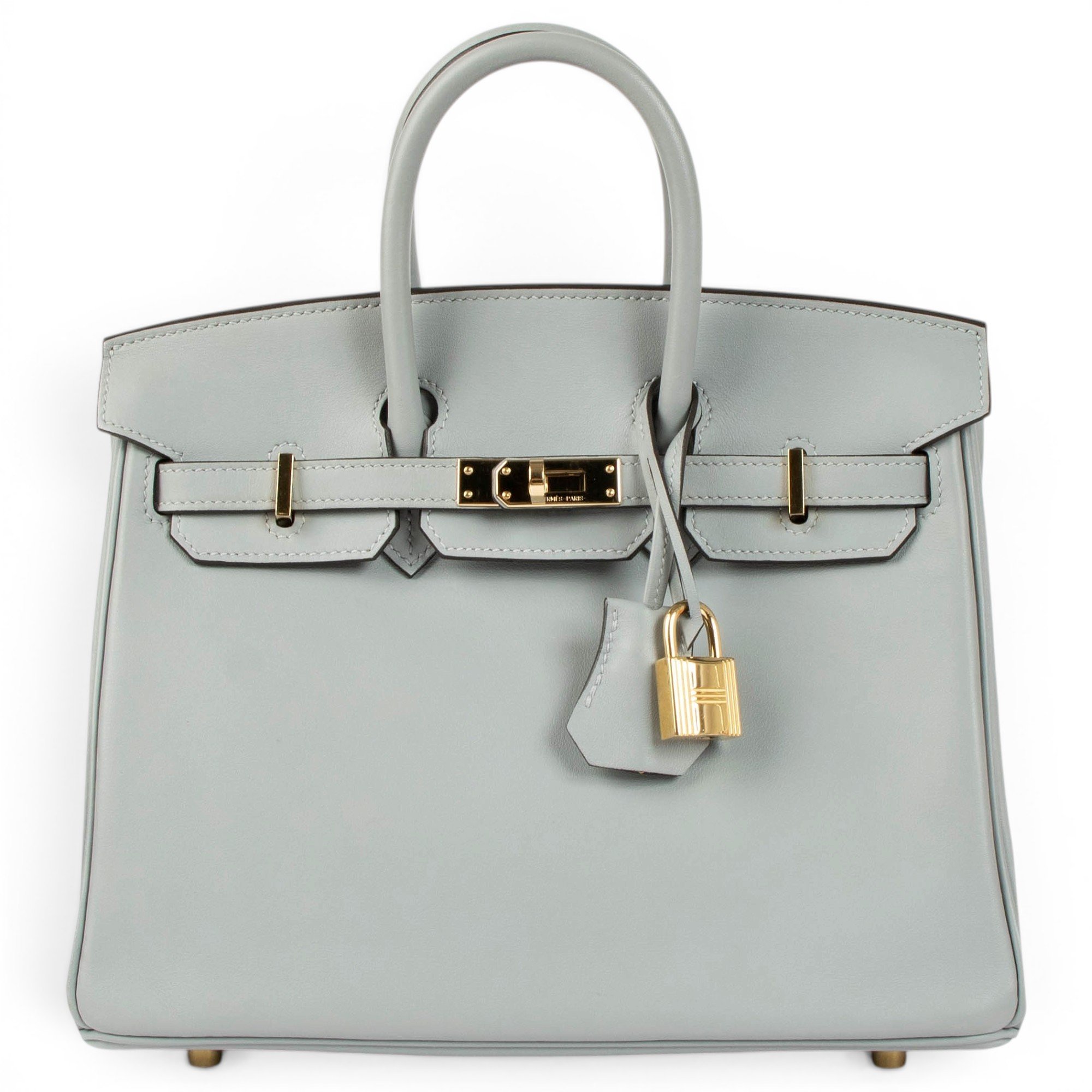 Birkin 25 leather handbag
