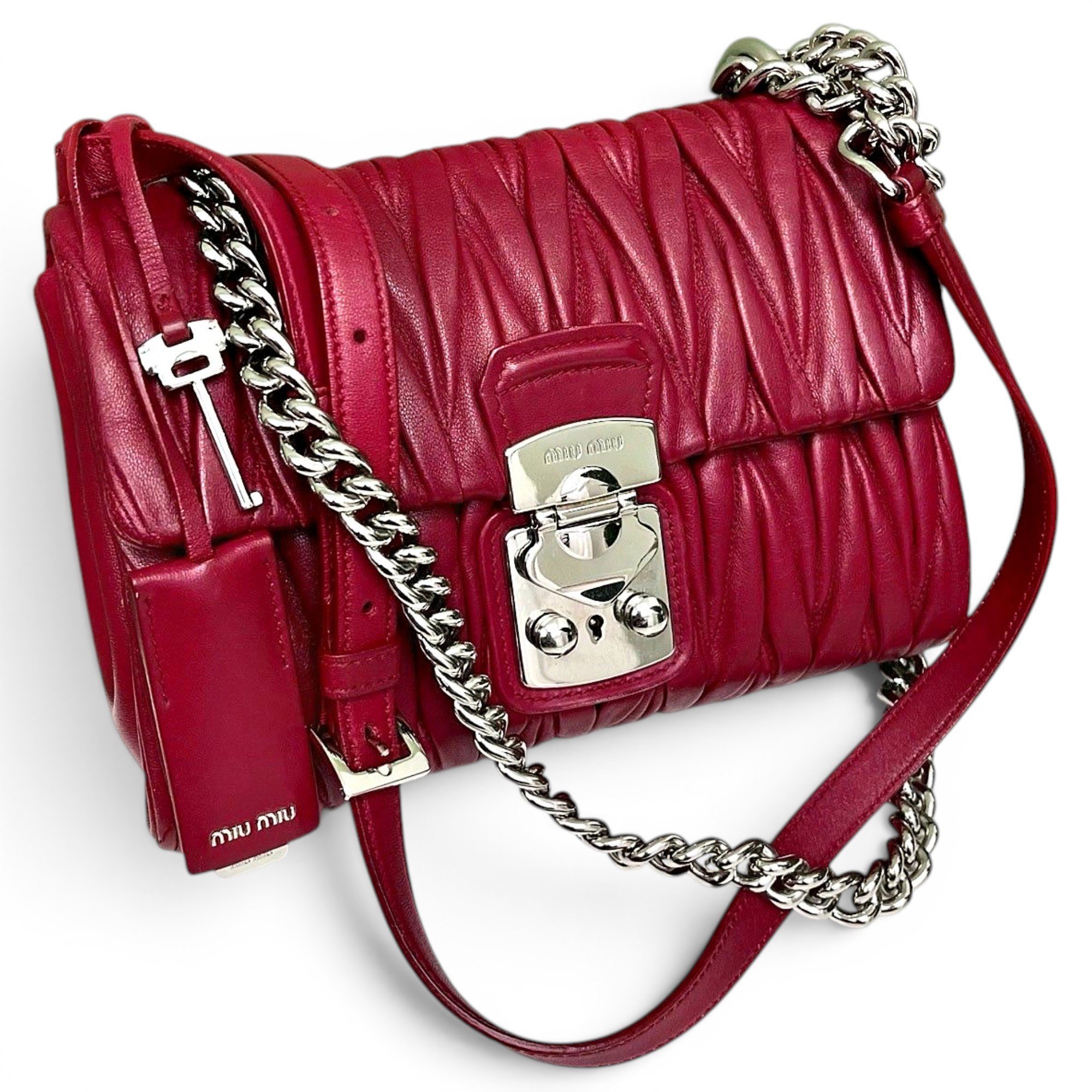 Leather handbag