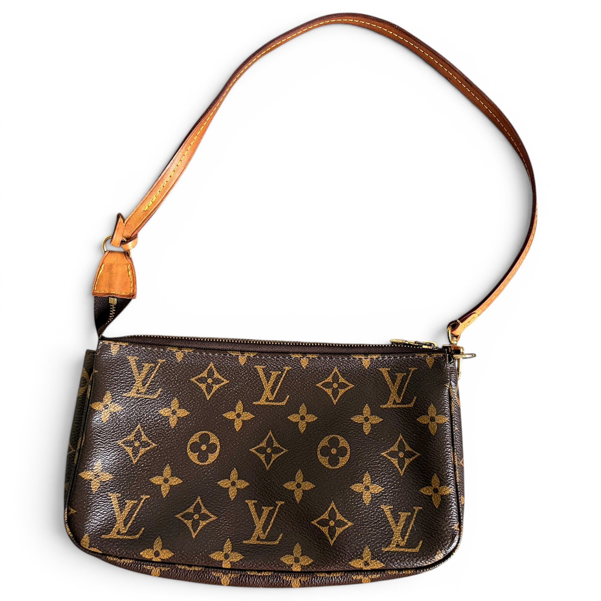 Pochette Accessoire leather handbag