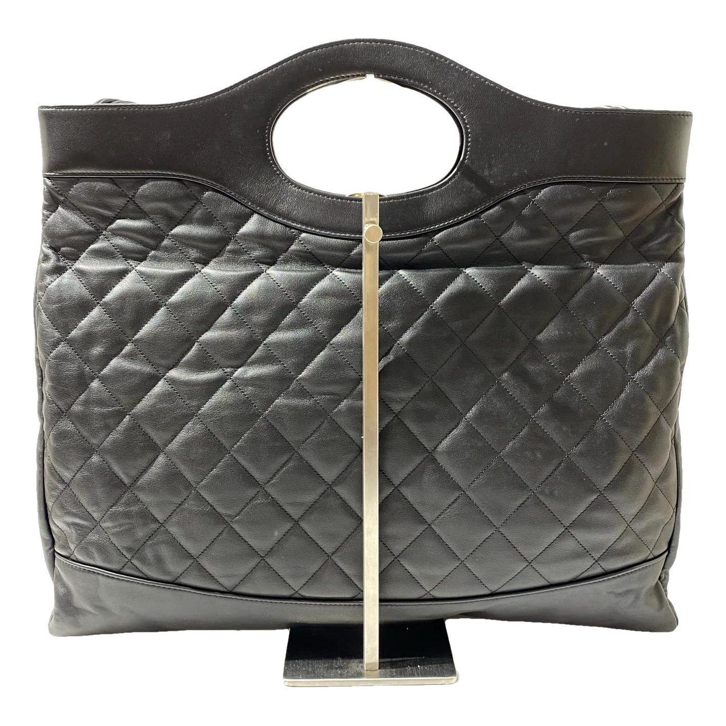 31 Vintage leather tote