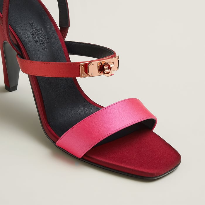 Multicolore Rose Magenta Sandália Glamour 95