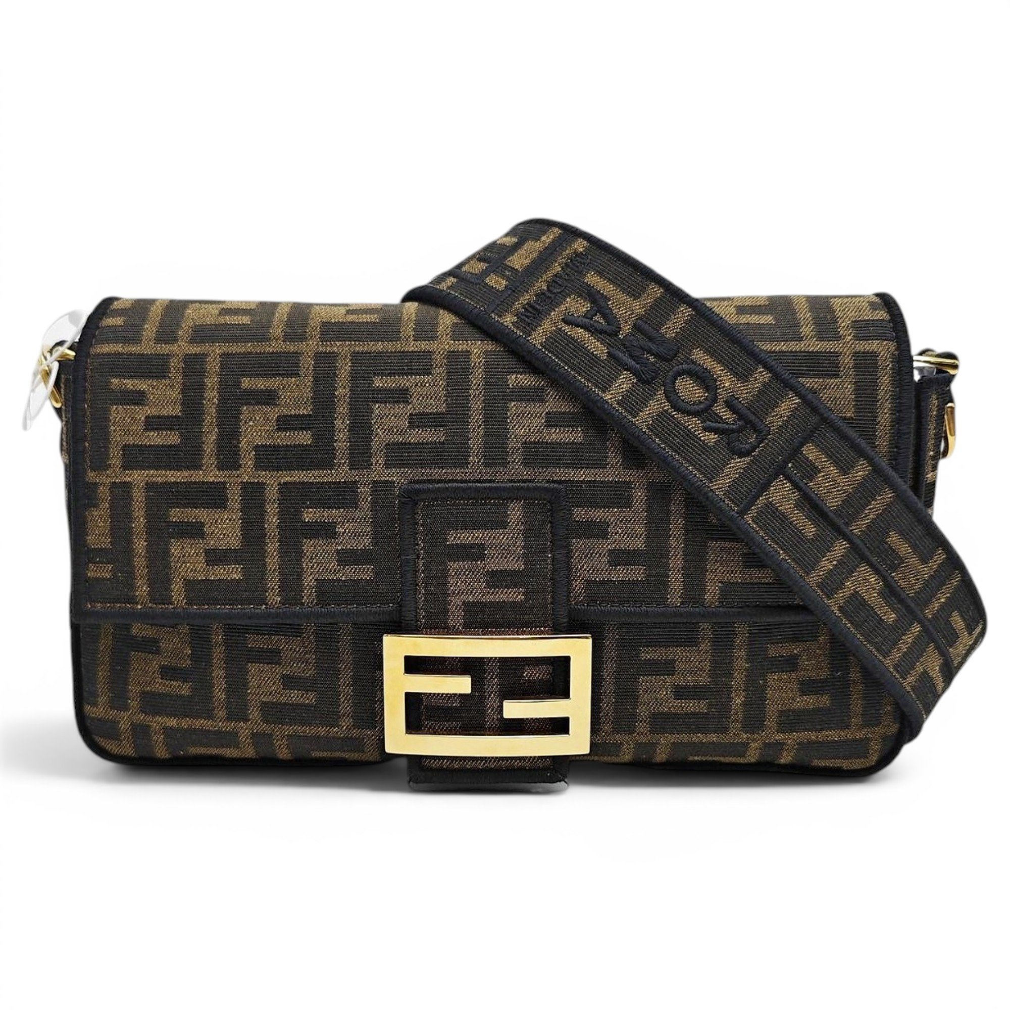 Baguette leather handbag
