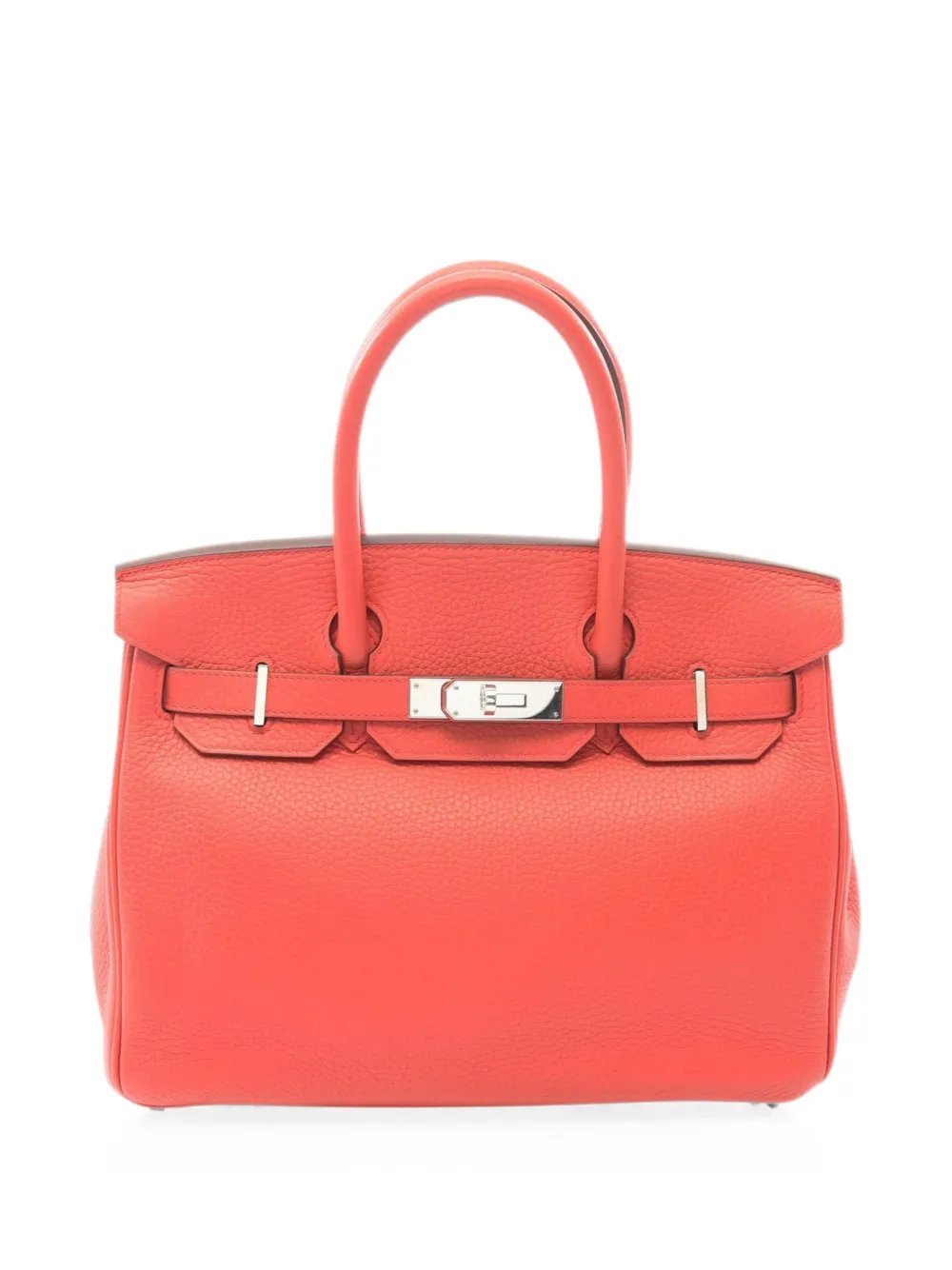 2017 30 Birkin Clemence leather tote bag