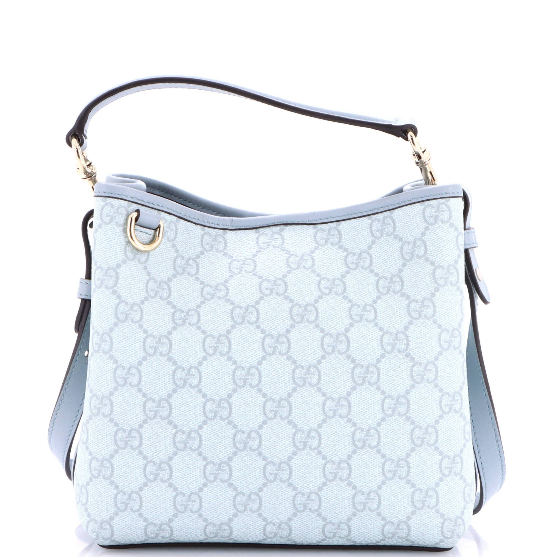 GG Emblem Bucket Bag GG Coated Canvas Small