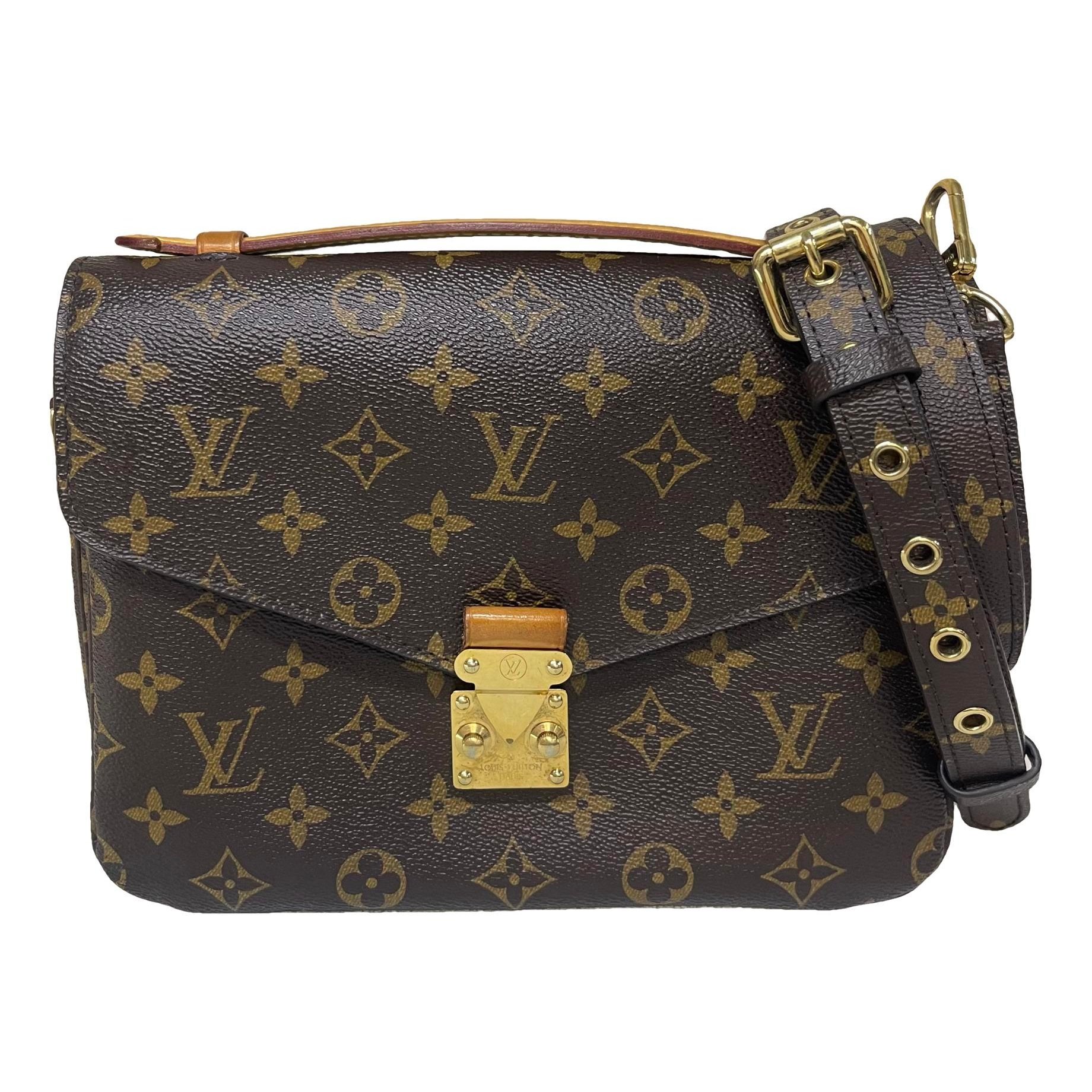Metis leather handbag