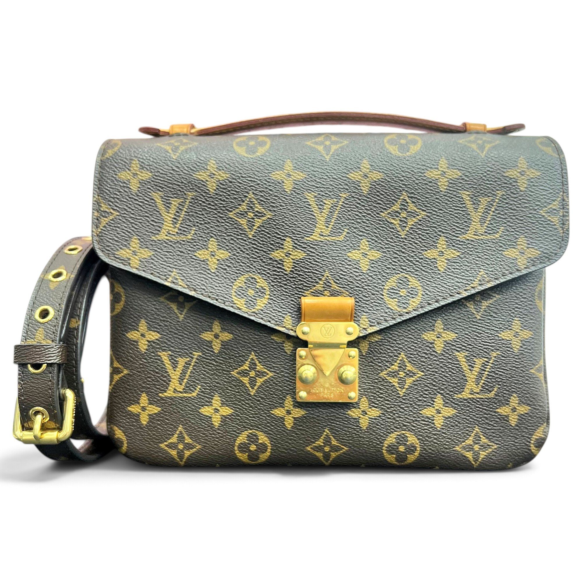 Metis leather handbag